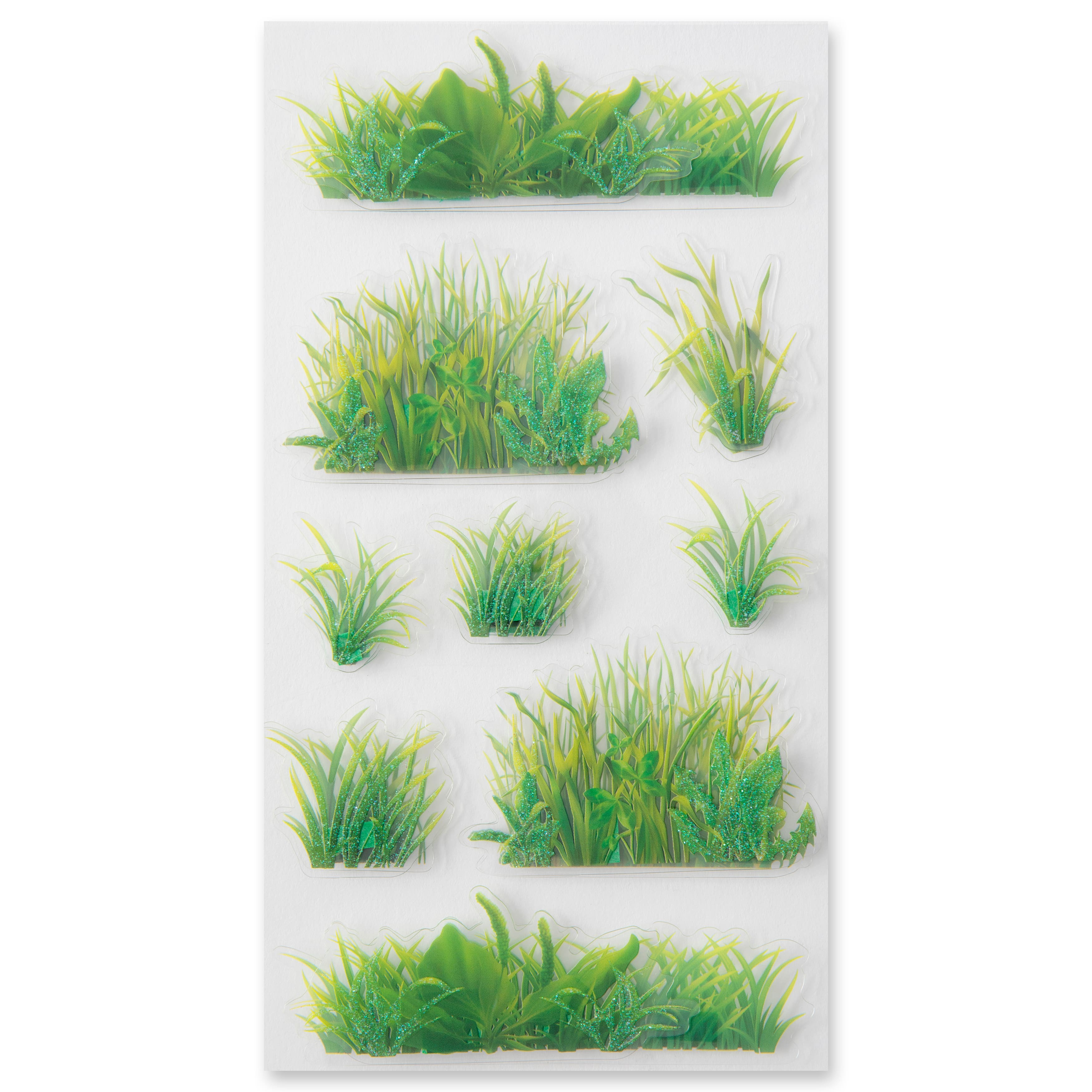 12 Pack: Grass Stickers by Recollections&#x2122;