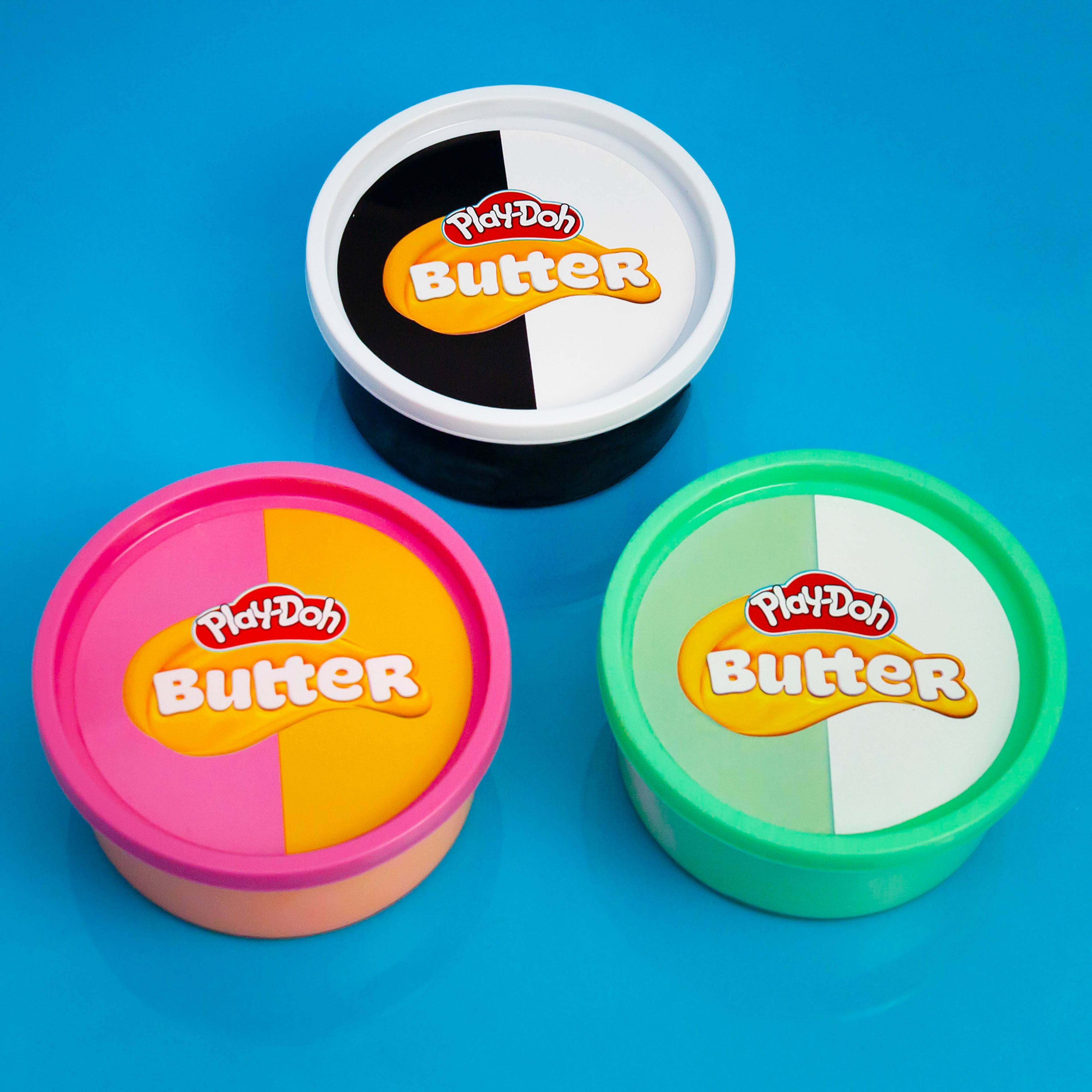 Play-Doh Pink &#x26; Yellow Sherbert Scented Butter Compound
