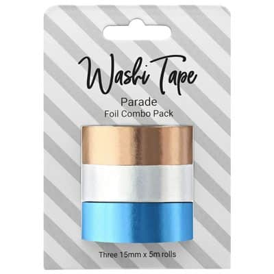 PA Essentials Foil Parade Washi Tape Set Michaels   Thumb B06F824C28724271B0975266AC410196 