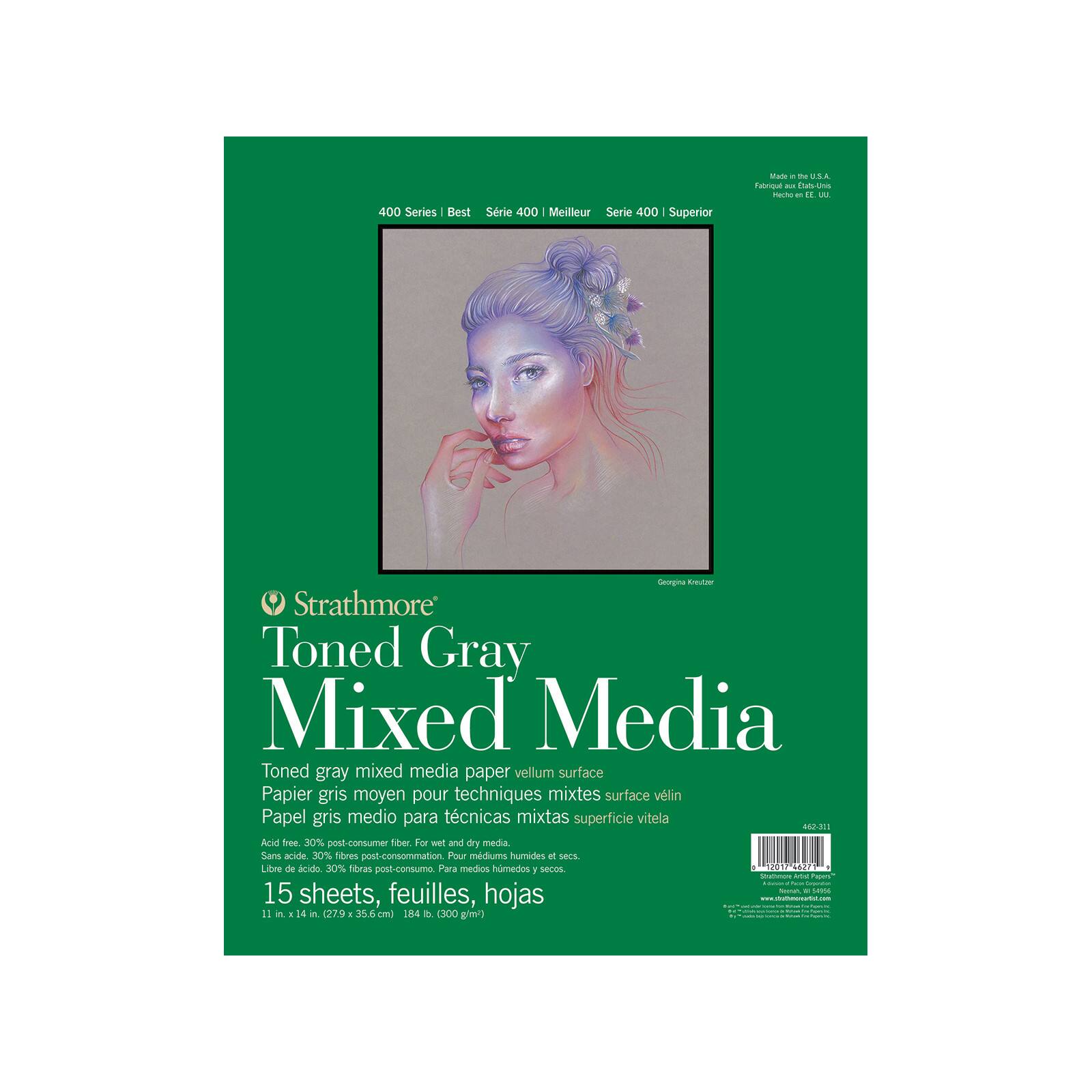 Strathmore® 400 Series Recycled Toned Gray Mixed Media Paper Pad Michaels