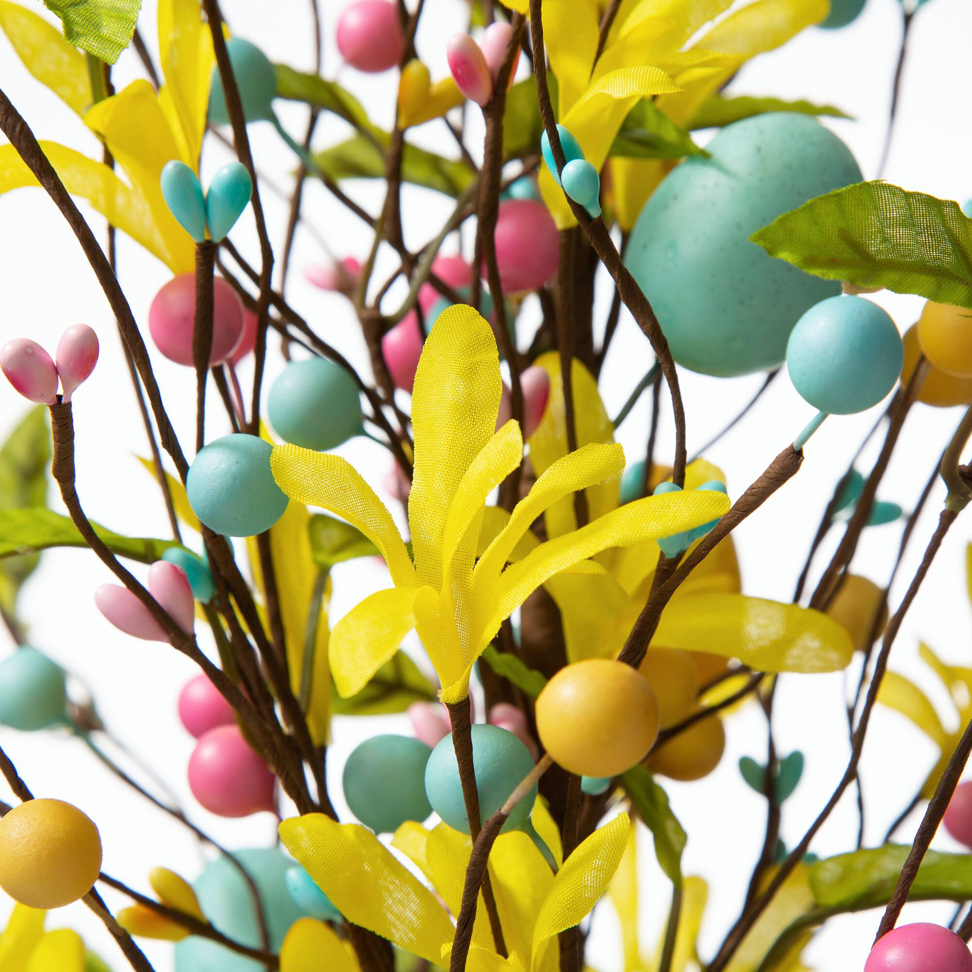 Glitzhome® 18" Easter Egg Table Tree Décor