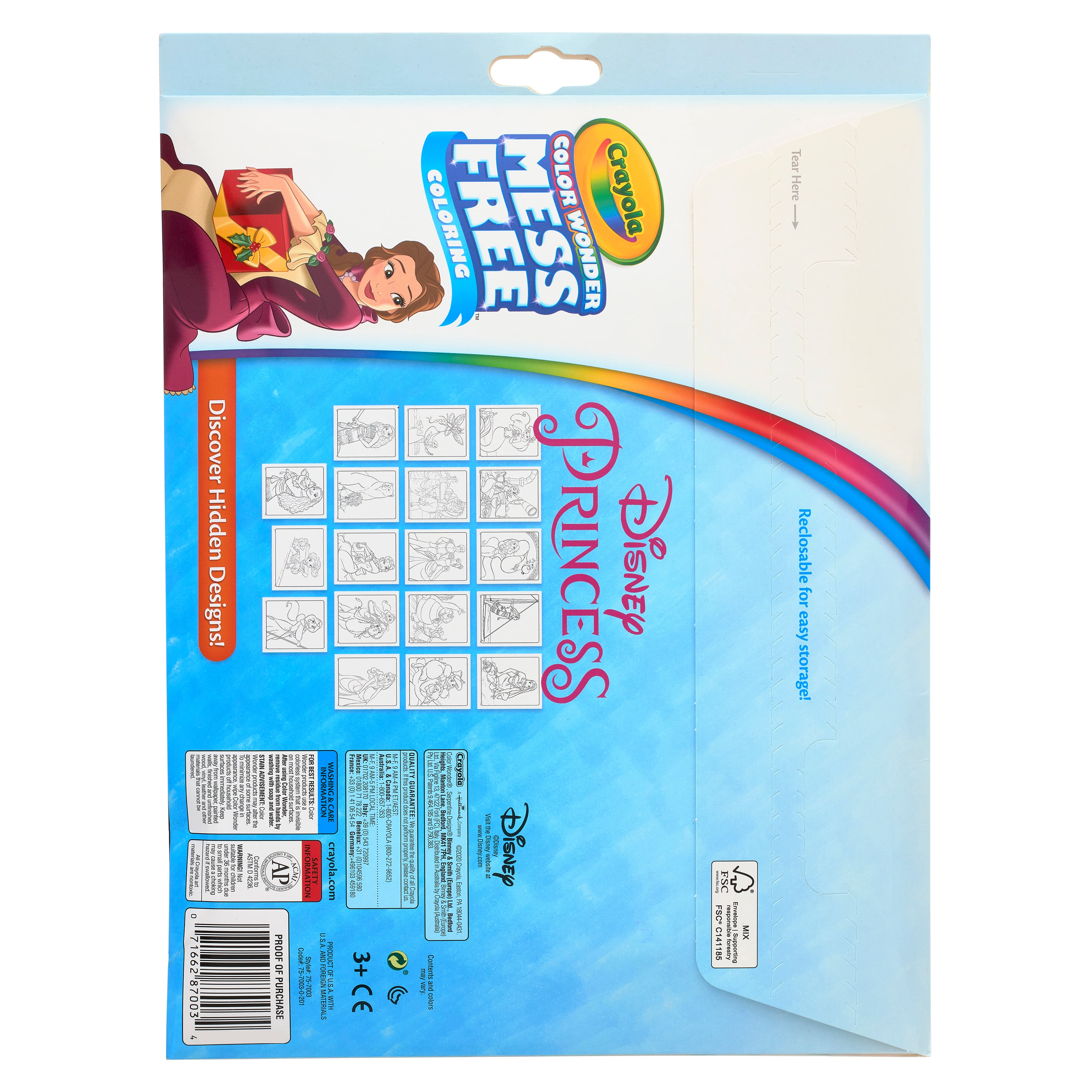 Crayola Color Wonder Activity Pad Princess - Office Depot