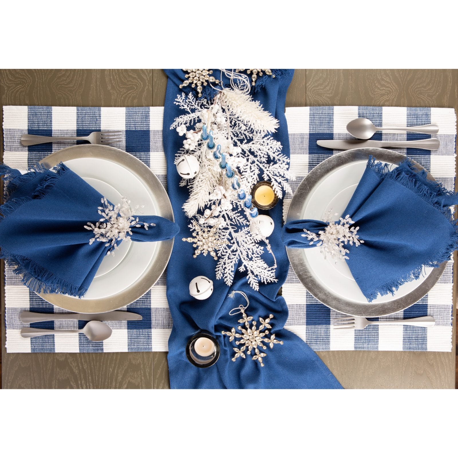 DII&#xAE; Buffalo Check Ribbed Placemat, 6ct.