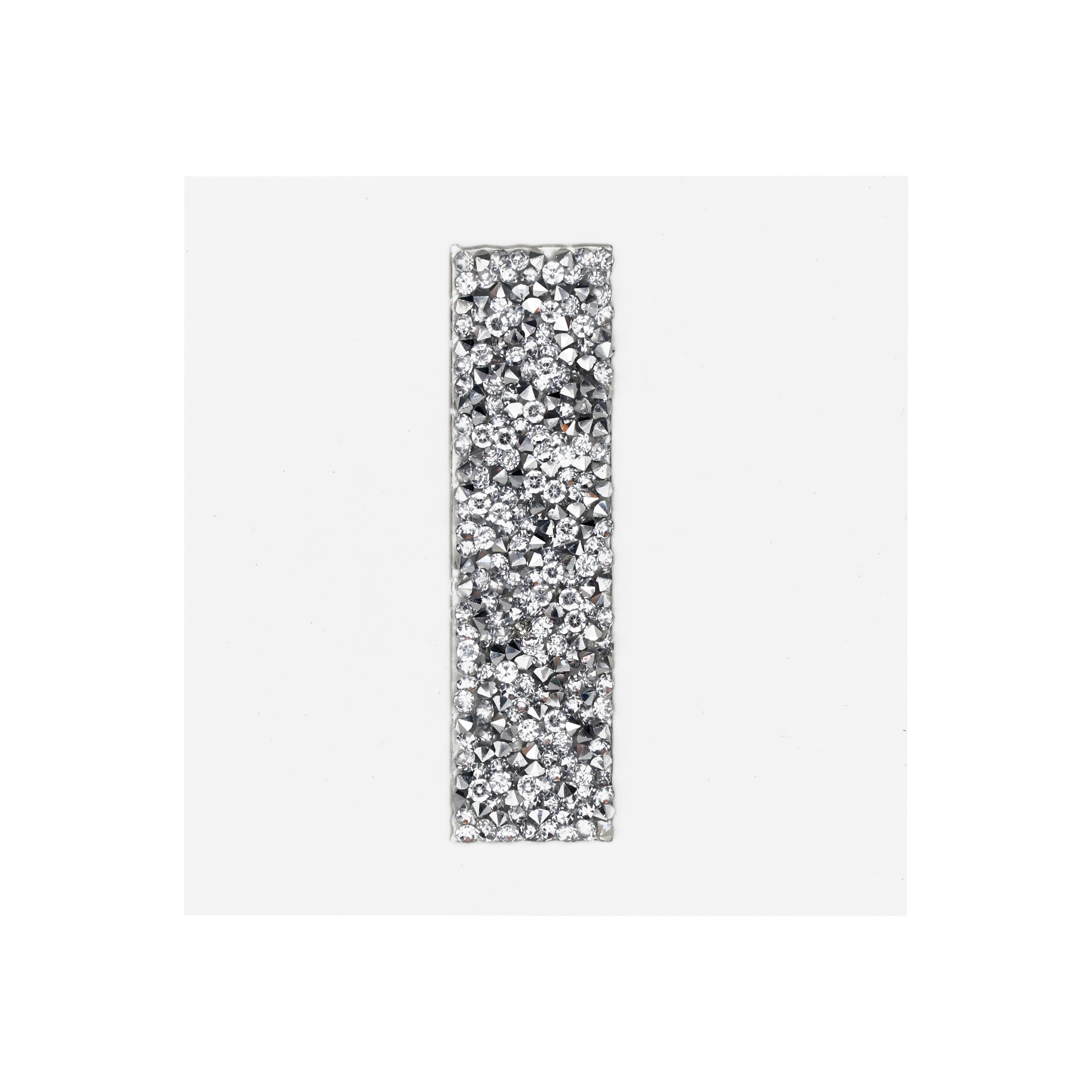 3&#x22; Crystal Letter Iron On Patch by Make Market&#xAE;