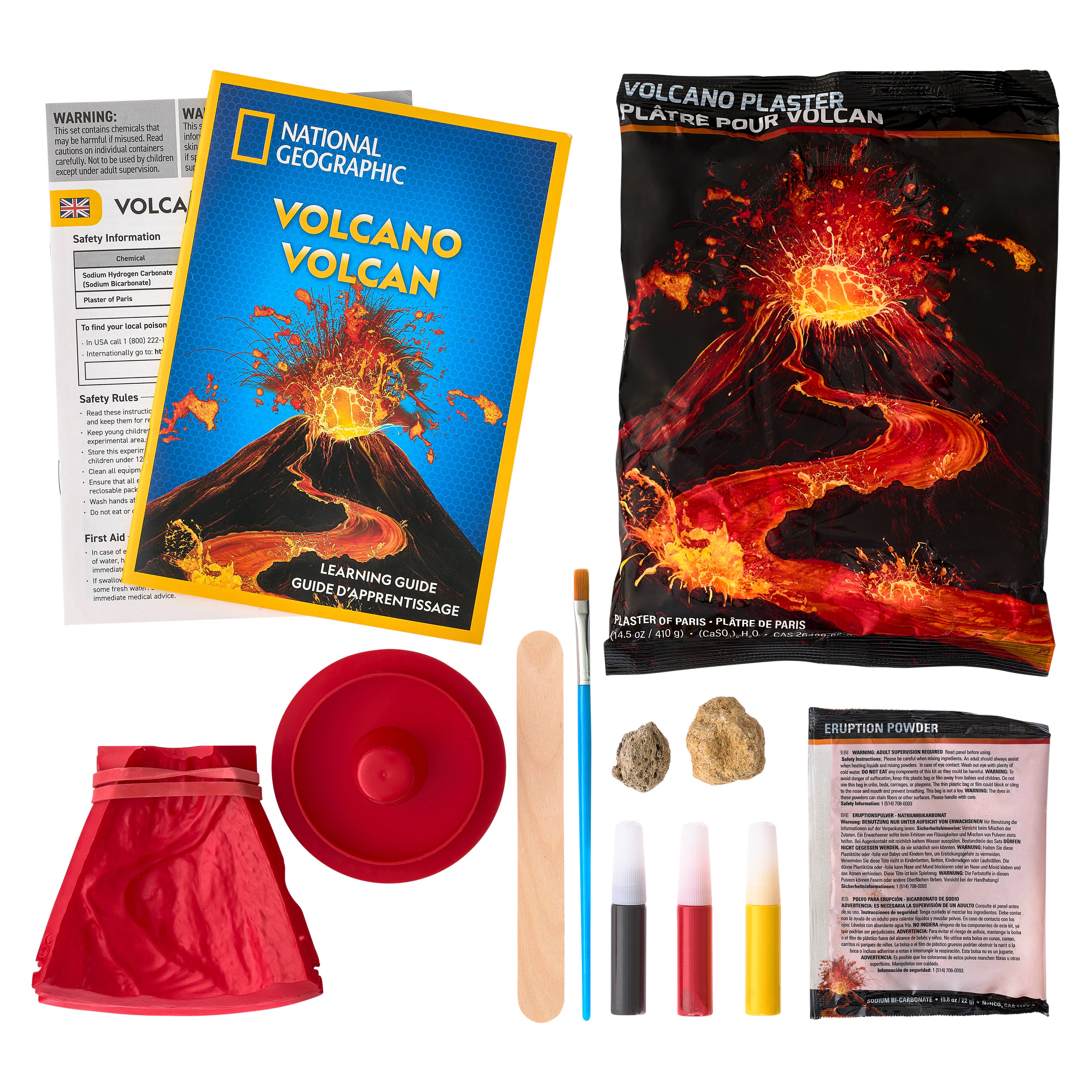 volcano toy: NATIONAL GEOGRAPHIC Volcano Science Kit - Science
