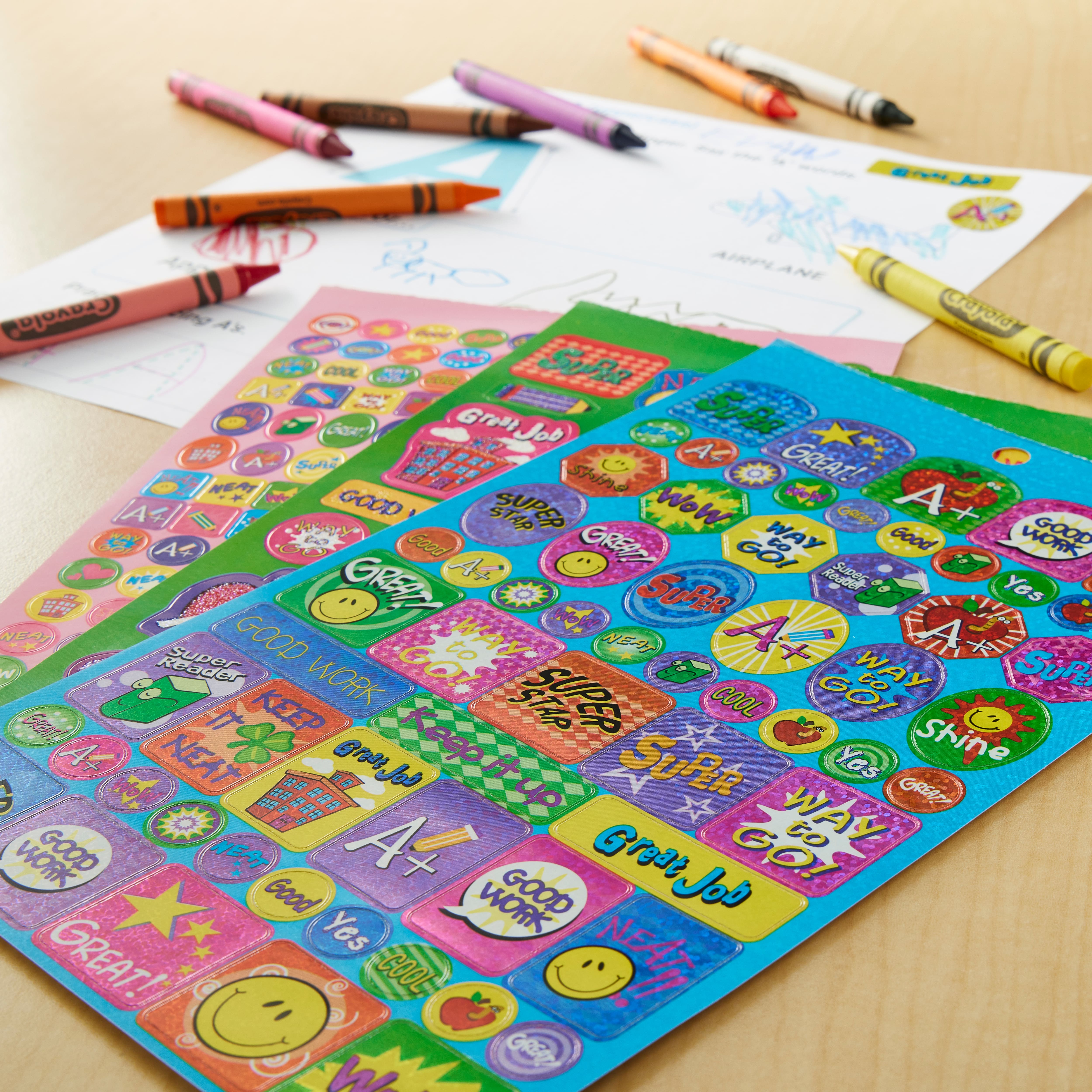 Autocollants à thème de récompense de Recollections