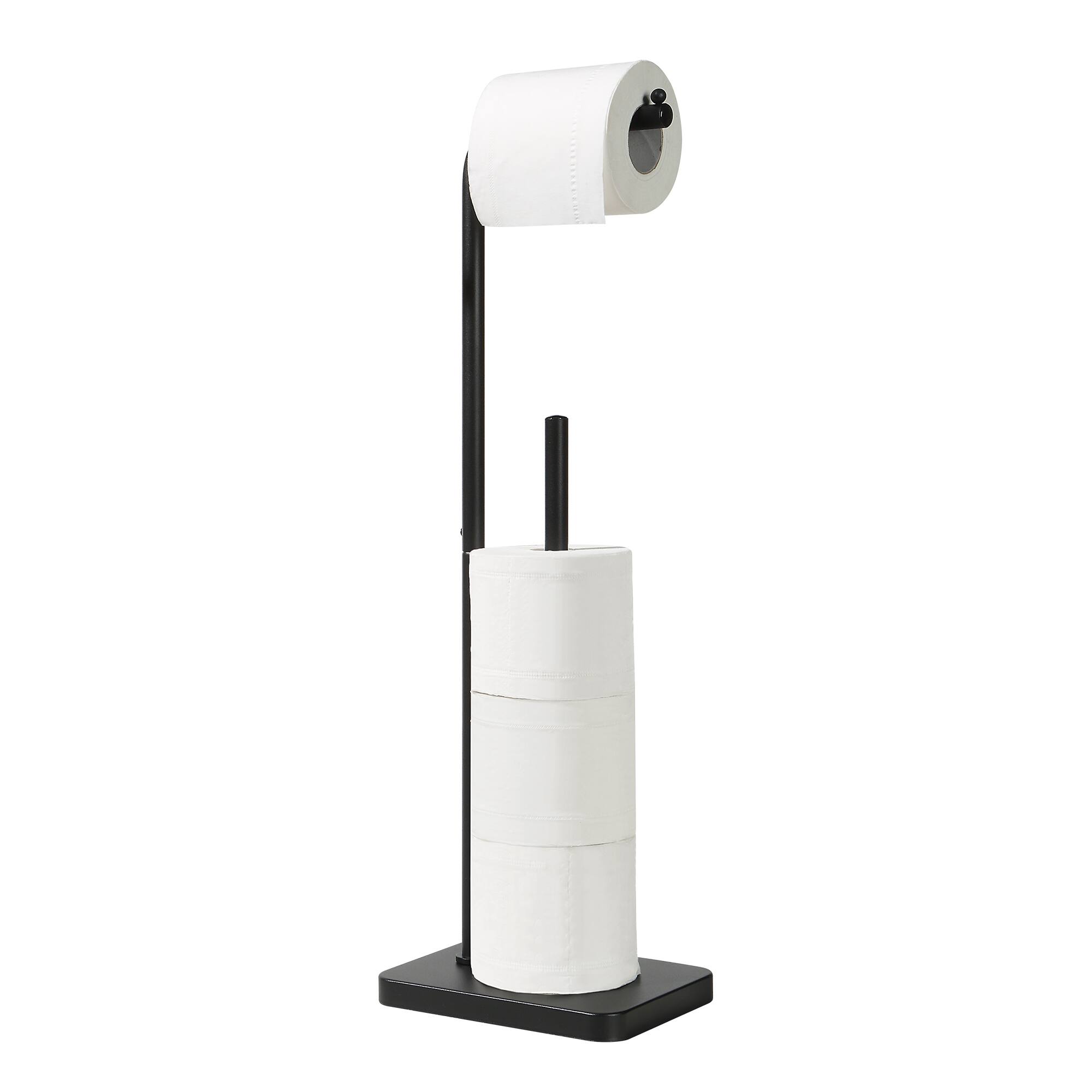 SunnyPoint Toilet Paper Holder with Rectangle Base