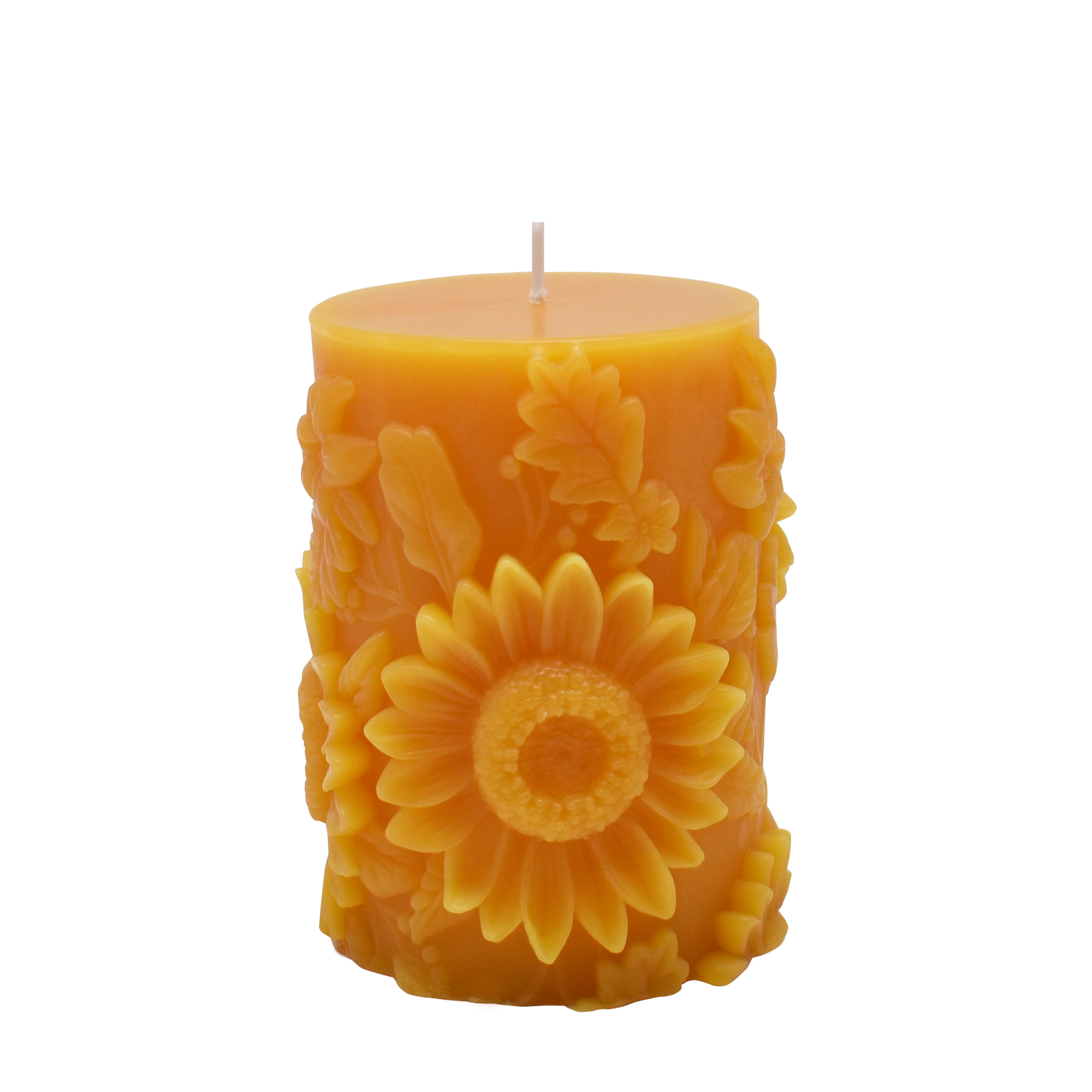 3&#x22; x 4&#x22; Scented Sunflower Pillar Candle by Ashland&#xAE;