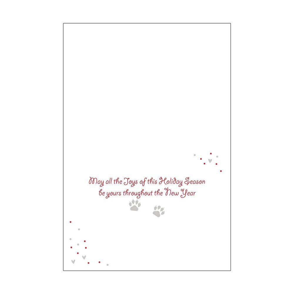JAM Paper Puppy Love Holiday Assortment Cards & Matching Envelopes Set, 16ct.