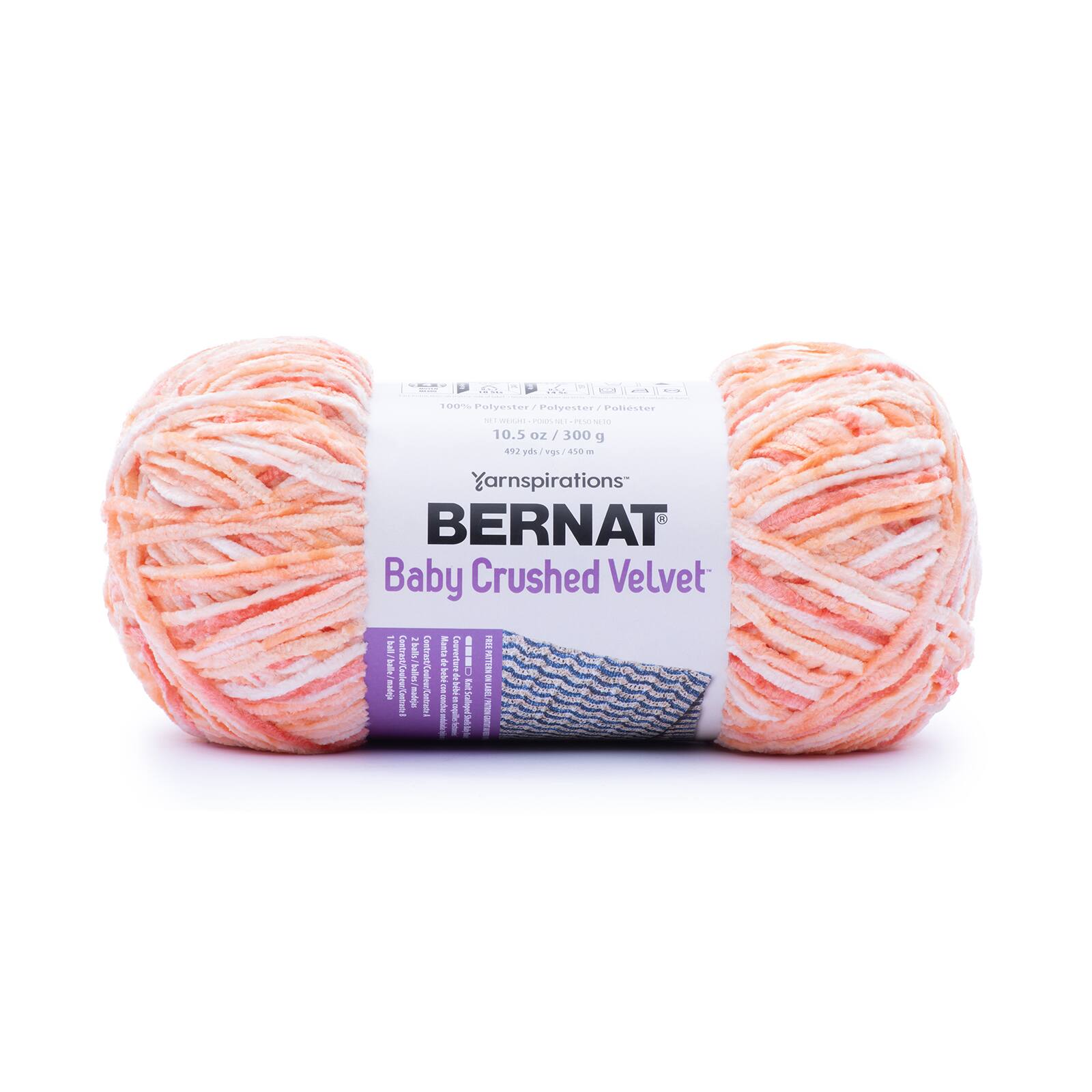 Yarnspirations™ Bernat® Baby Crushed Velvet Yarn Michaels