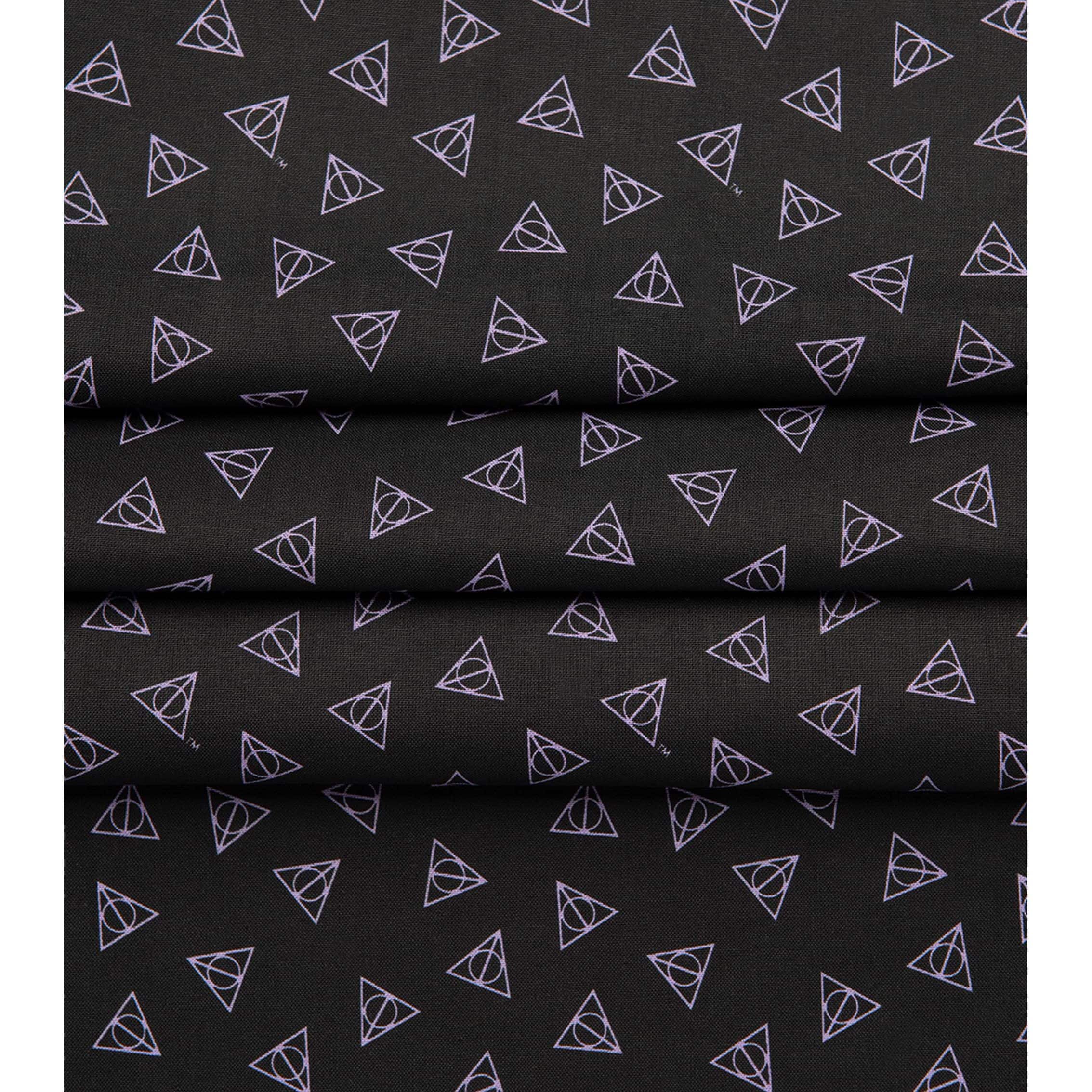 Harry Potter Deathly Hallows Precut Cotton Fabric