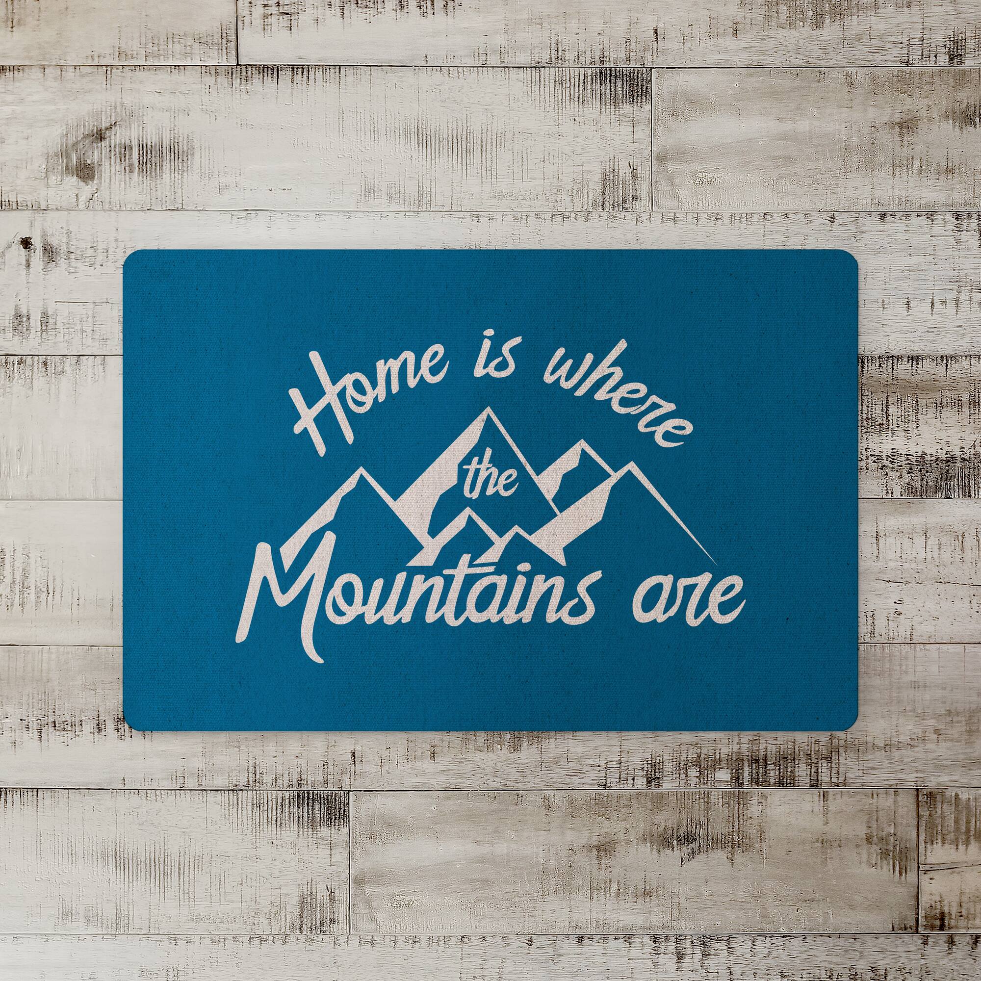 Home Mountains 27x18 Floor Mat