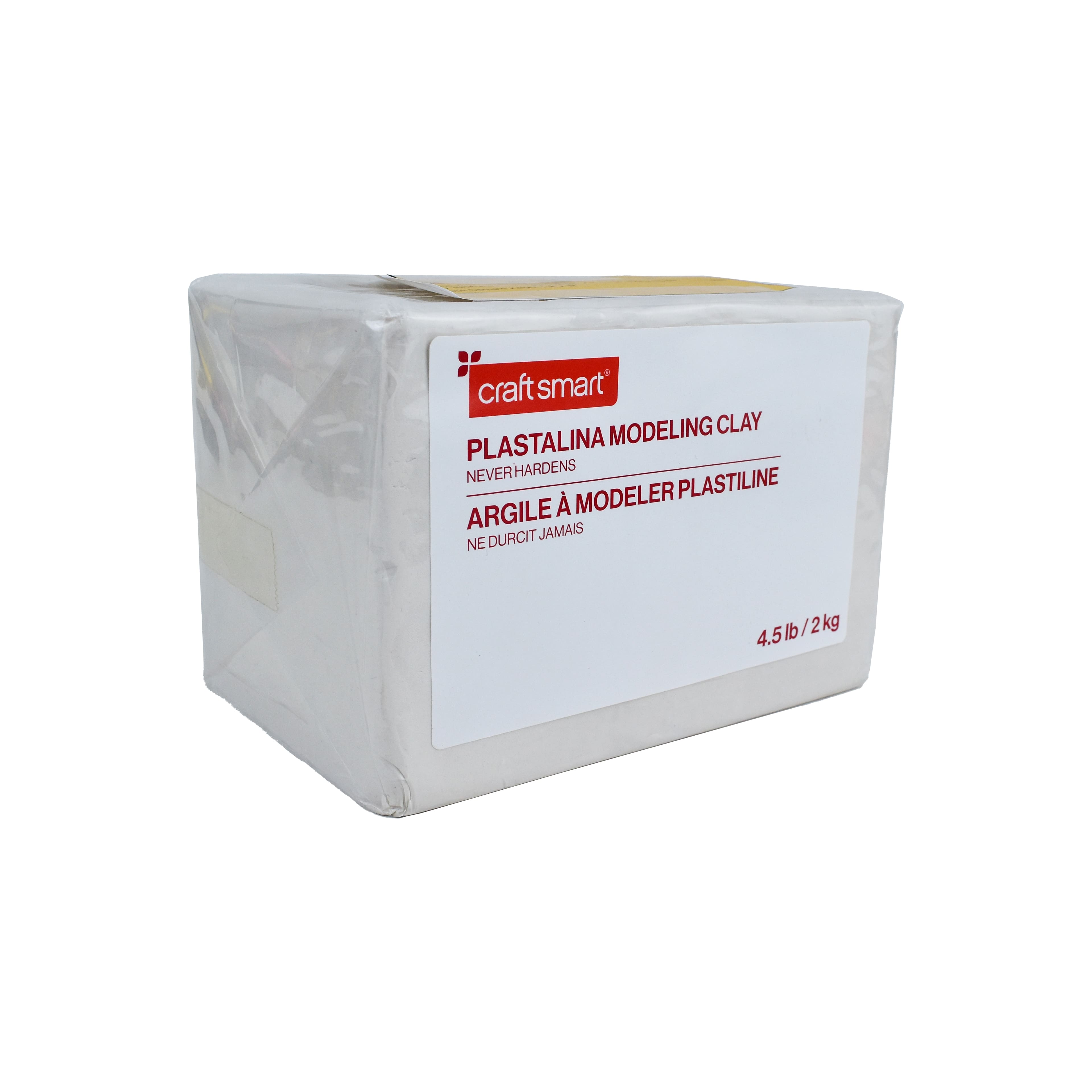 4.5lb. White Plastalina Modeling Clay by Craft Smart®