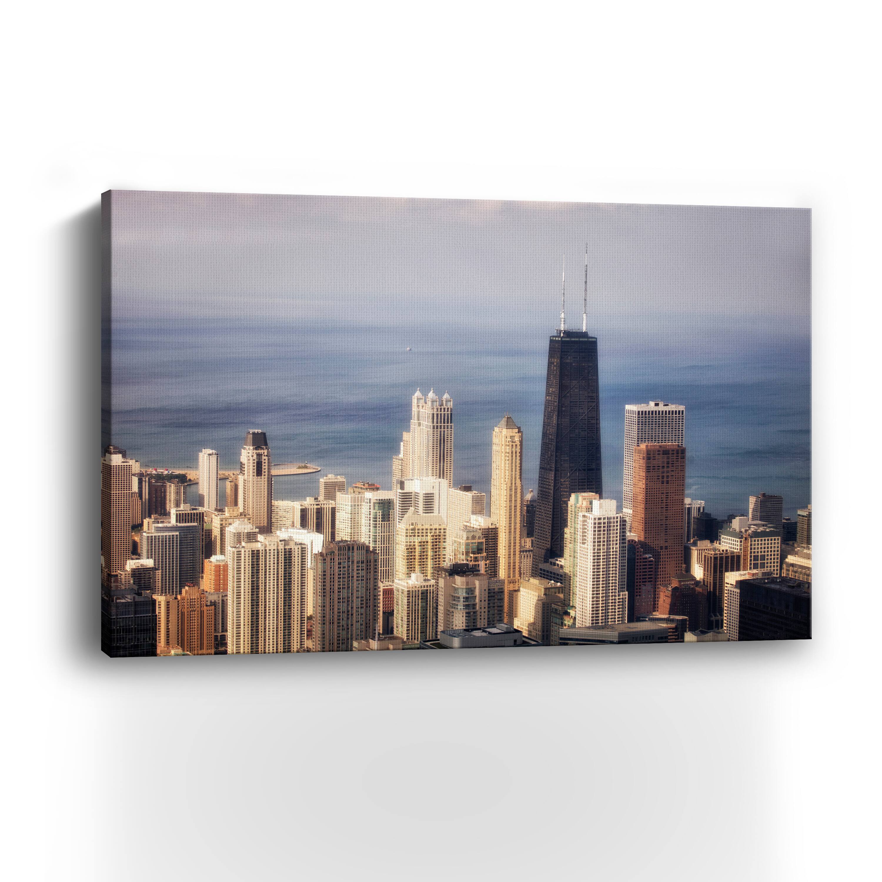 Lumaprints Chicago Skyline Canvas Gicl&#xE9;e Art