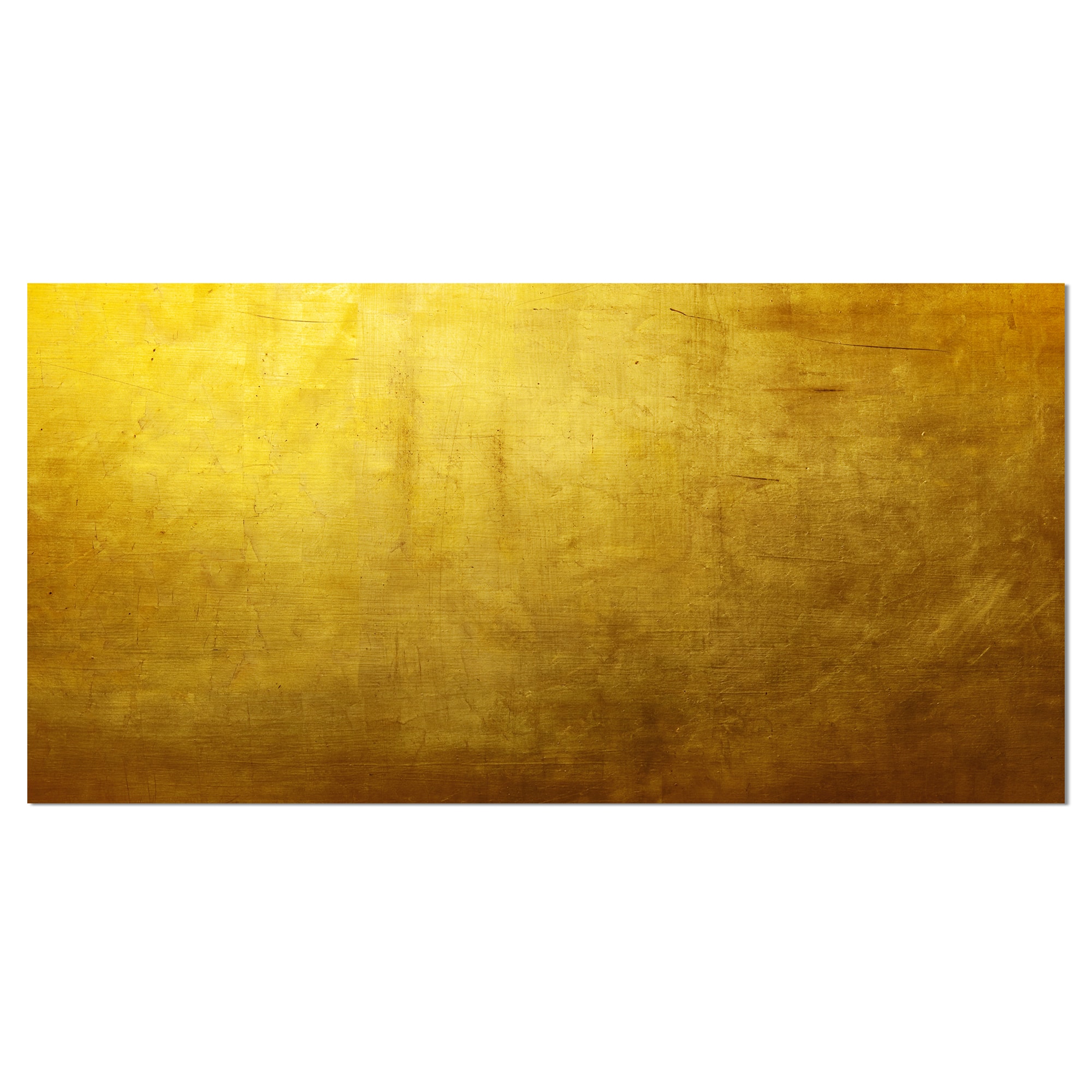 Designart - Gold Texture - Abstract Canvas art print