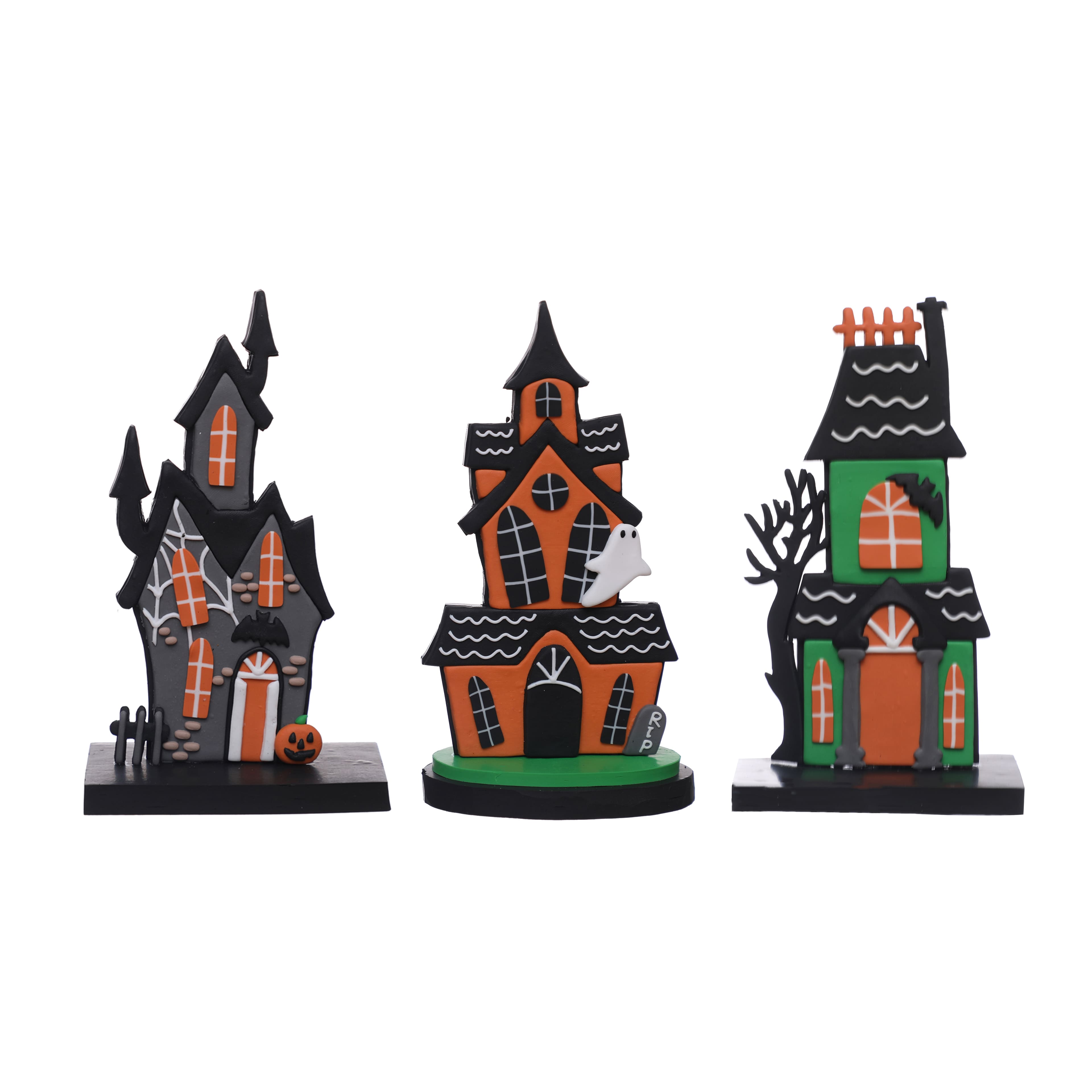 Assorted 7&#x22; Clay House Tabletop D&#xE9;cor by Ashland&#xAE;, 1pc.