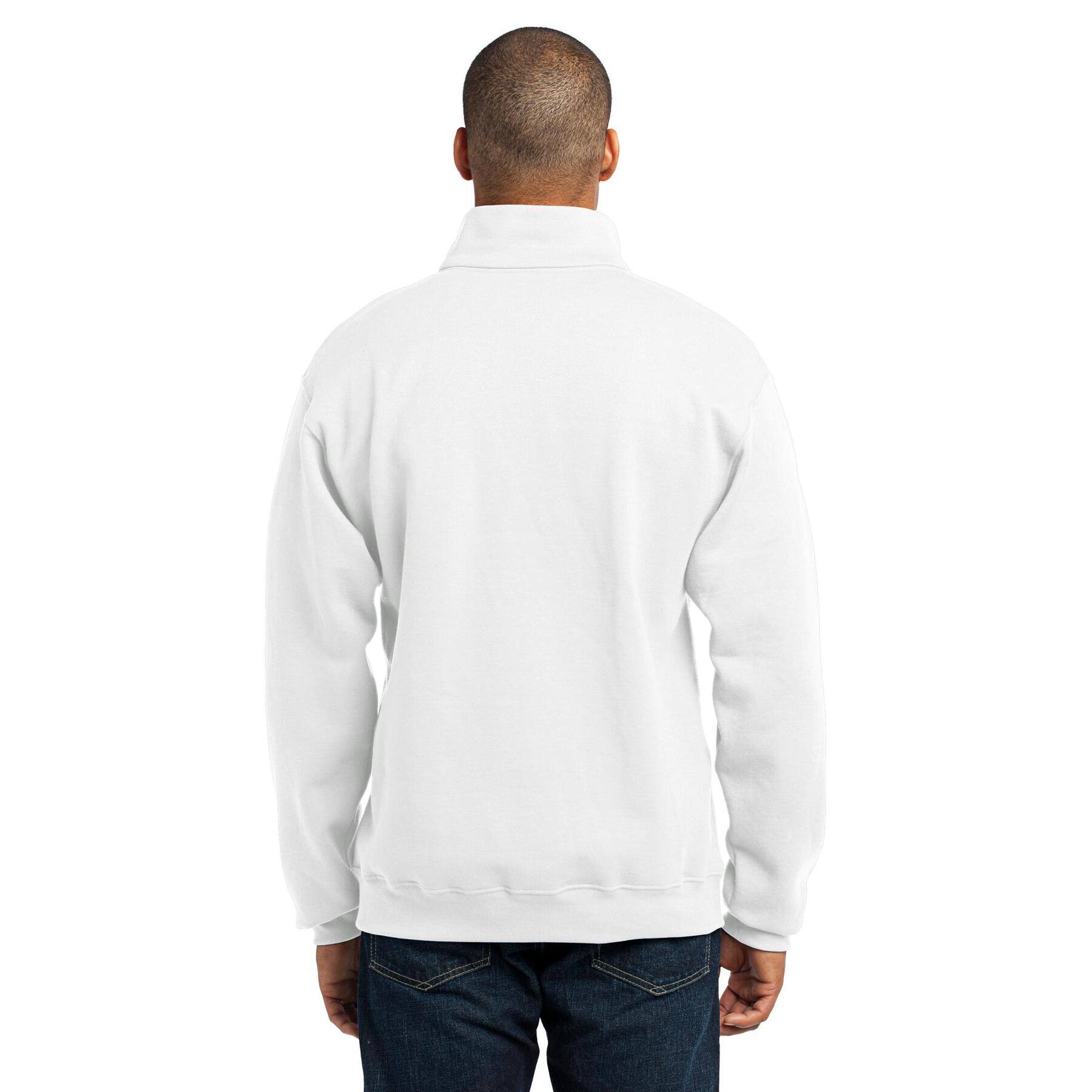 JERZEES® NuBlend® 1/4-Zip Cadet Collar Sweatshirt