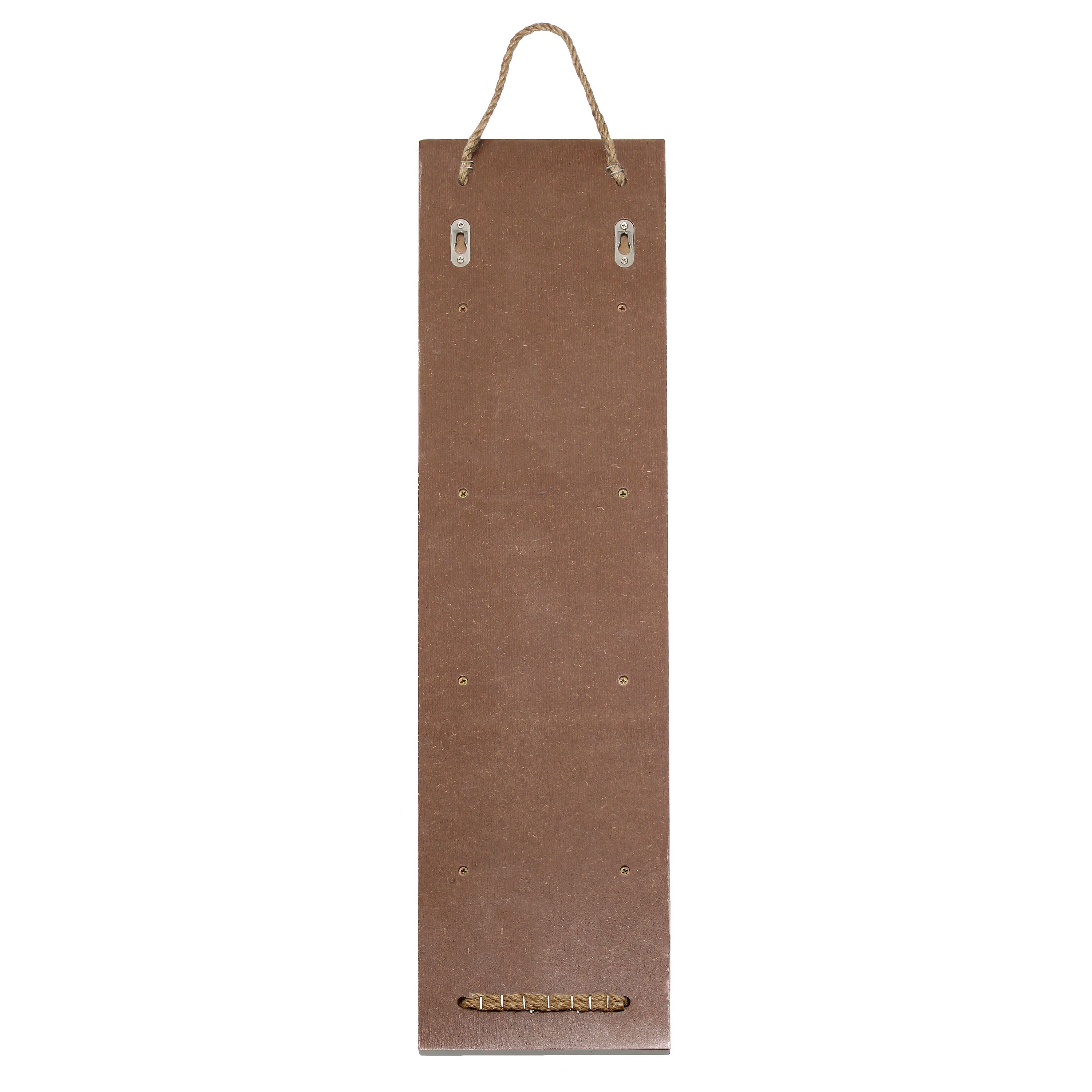 Elegant Designs 4 Bottle Vertical Wall Mounted Wine Rack