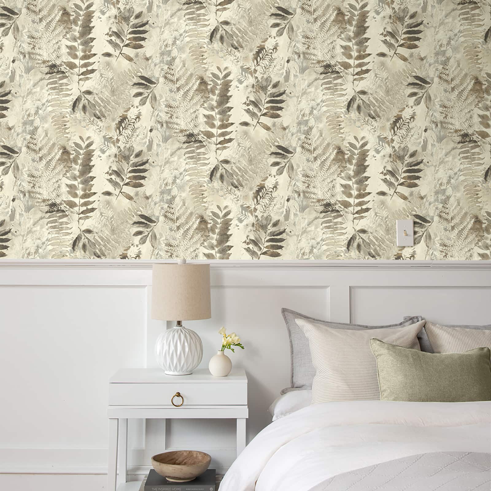 Surface Style Fern Memory Peel &#x26; Stick Wallpaper