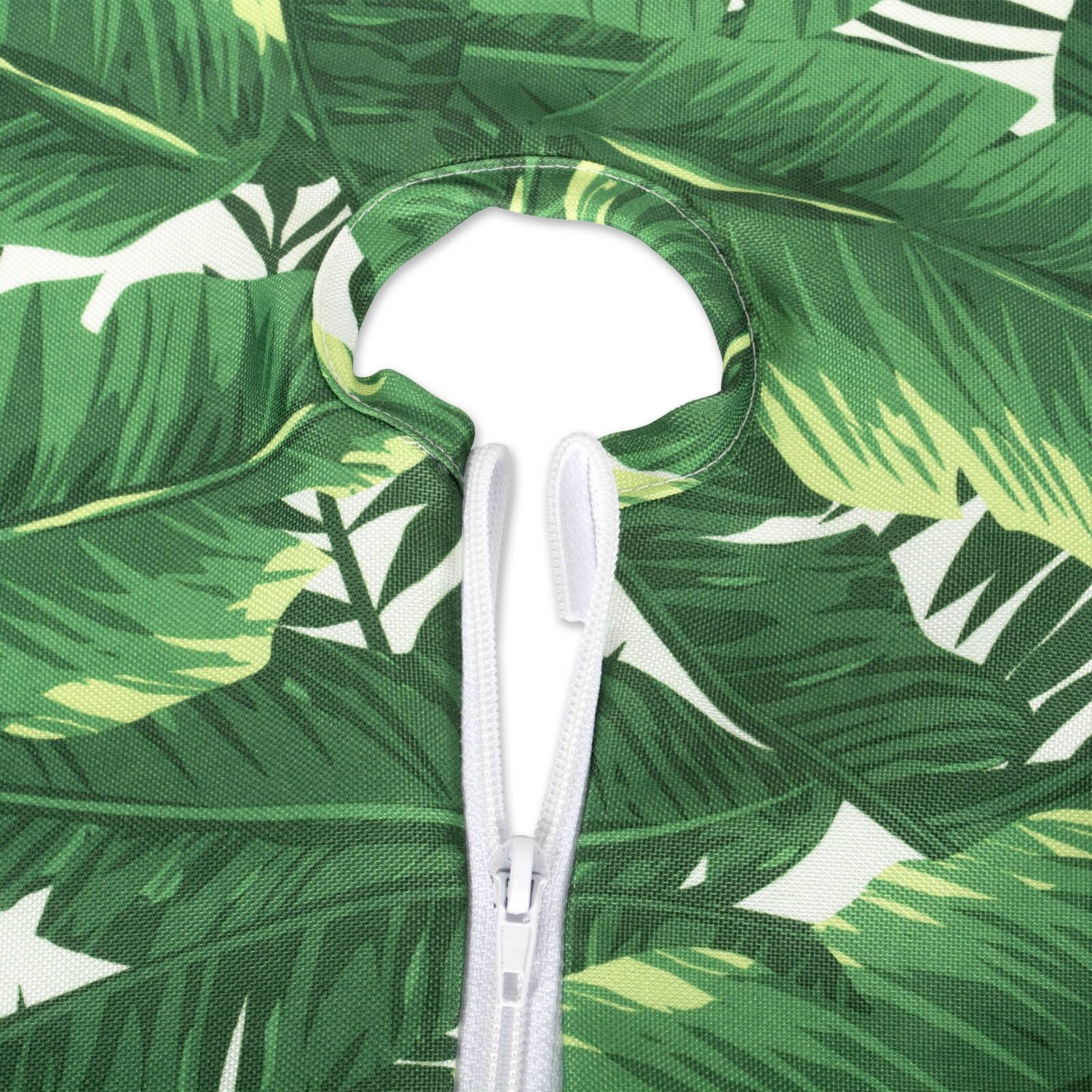 Banana Leaf Outdoor Table Runner With Zipper 14" x 108"