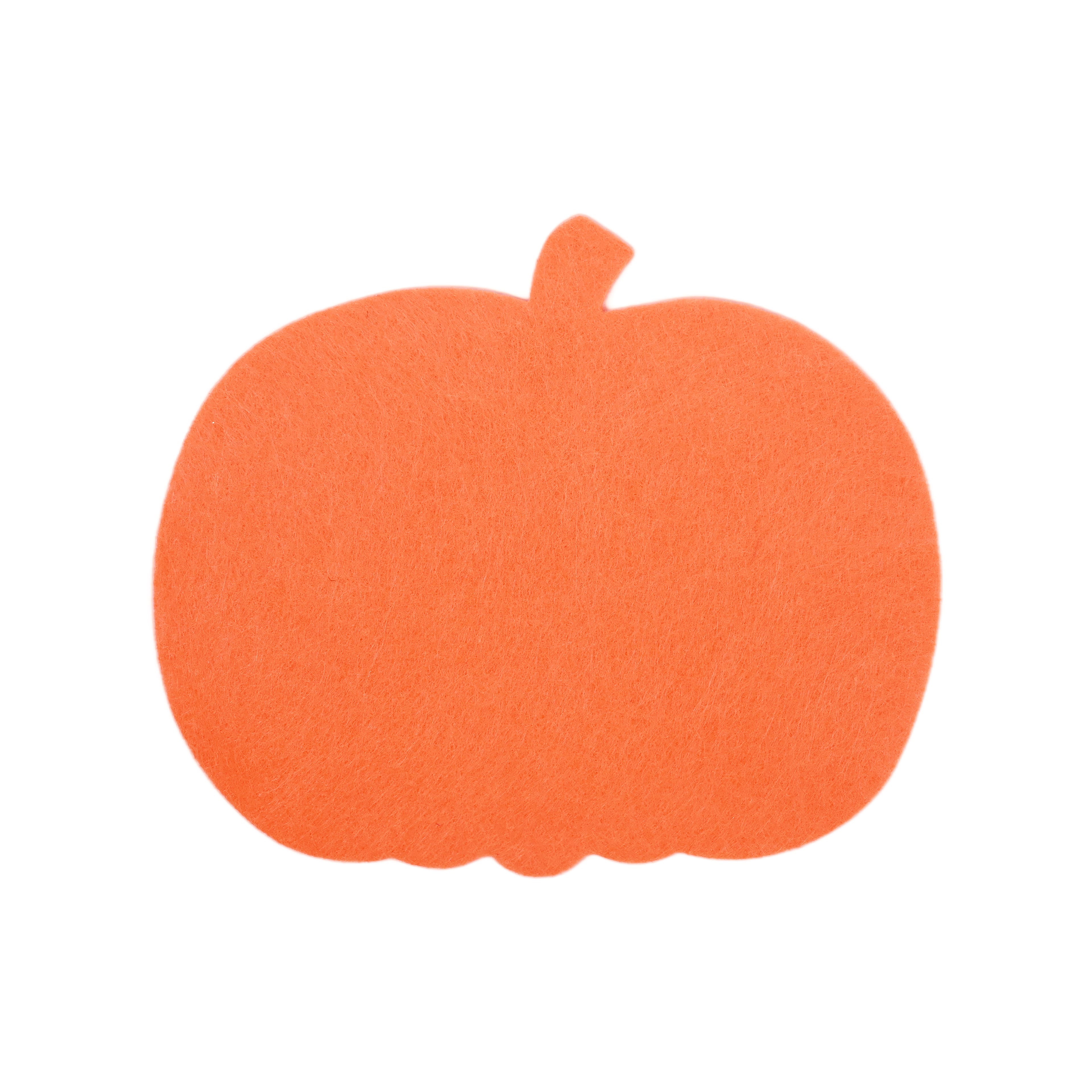 Orange Felt Pumpkin Shapes, 15ct. by Creatology&#x2122;