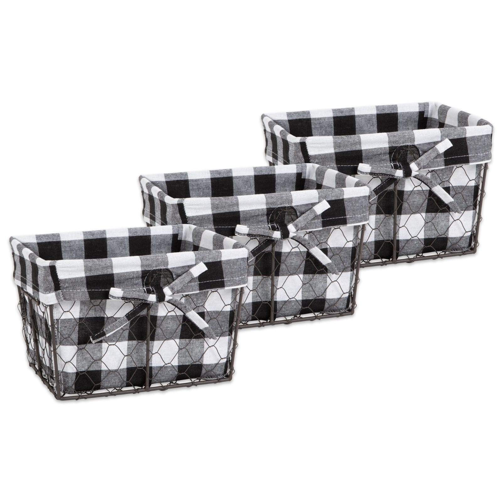 DII&#xAE; Small Chicken Wire Baskets, 3ct.