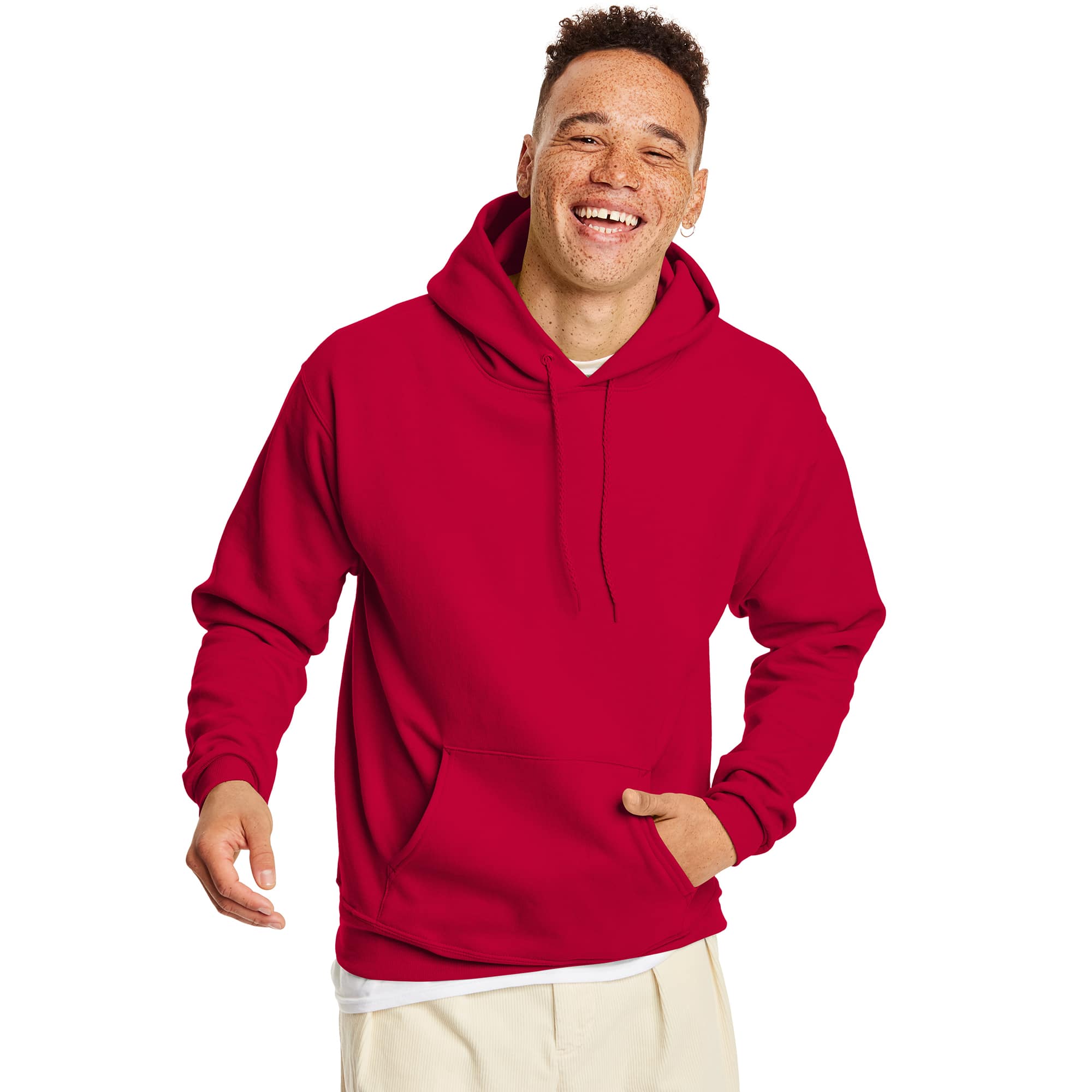 Hanes Men&#x27;s EcoSmart Pullover Hoodie