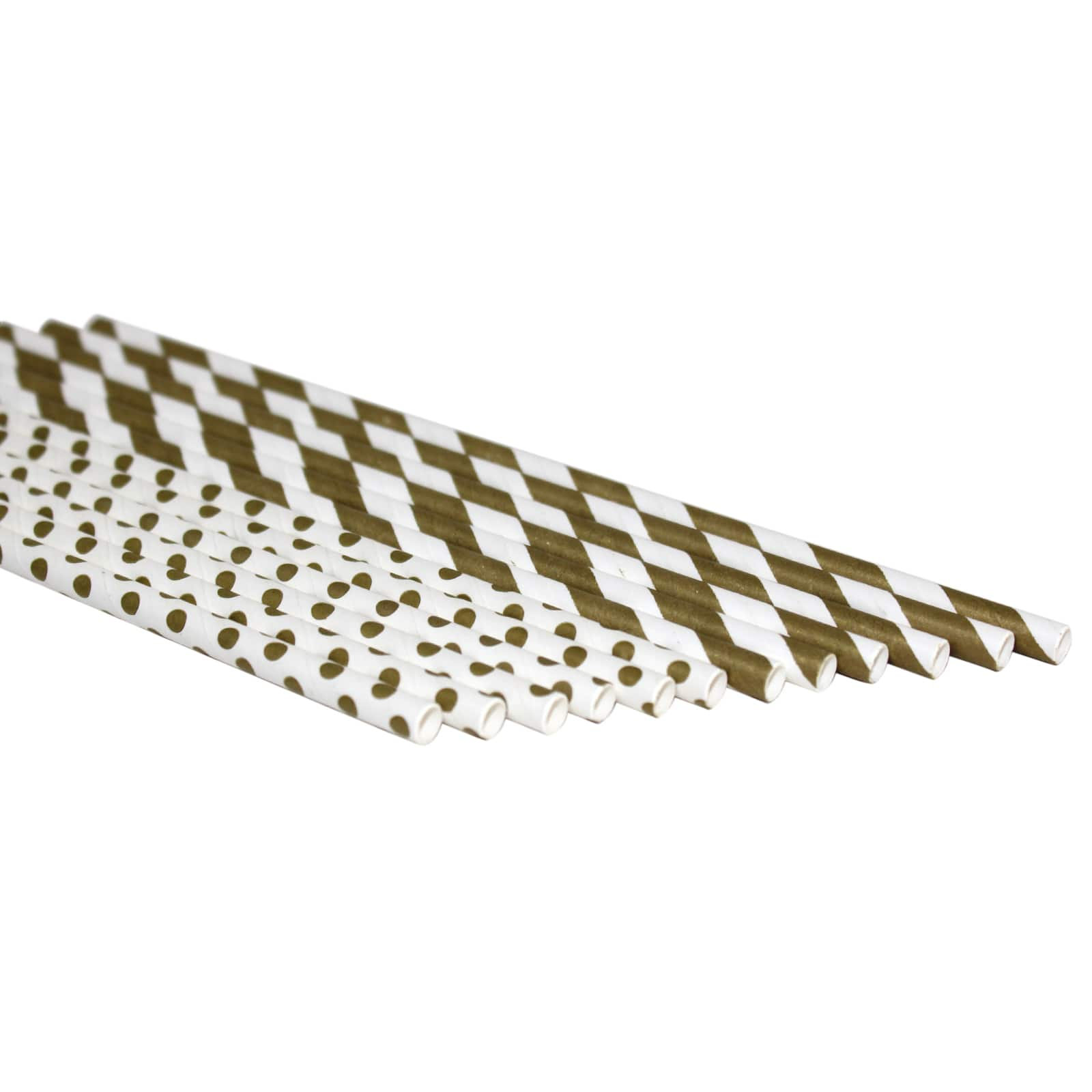 Printed Paper Straws by Celebrate It&#x2122; Entertaining, 100ct.