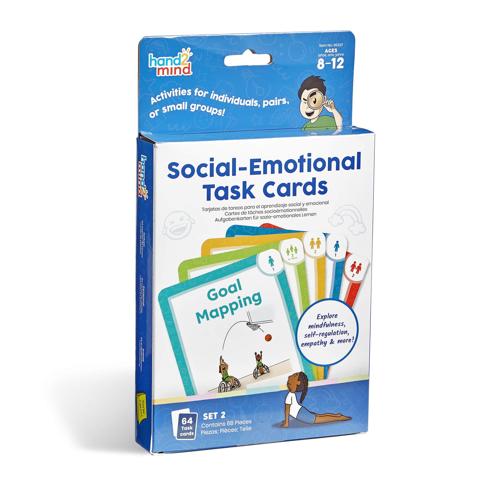 hand2mind&#xAE; Grade 3-5 Social-Emotional Task Cards