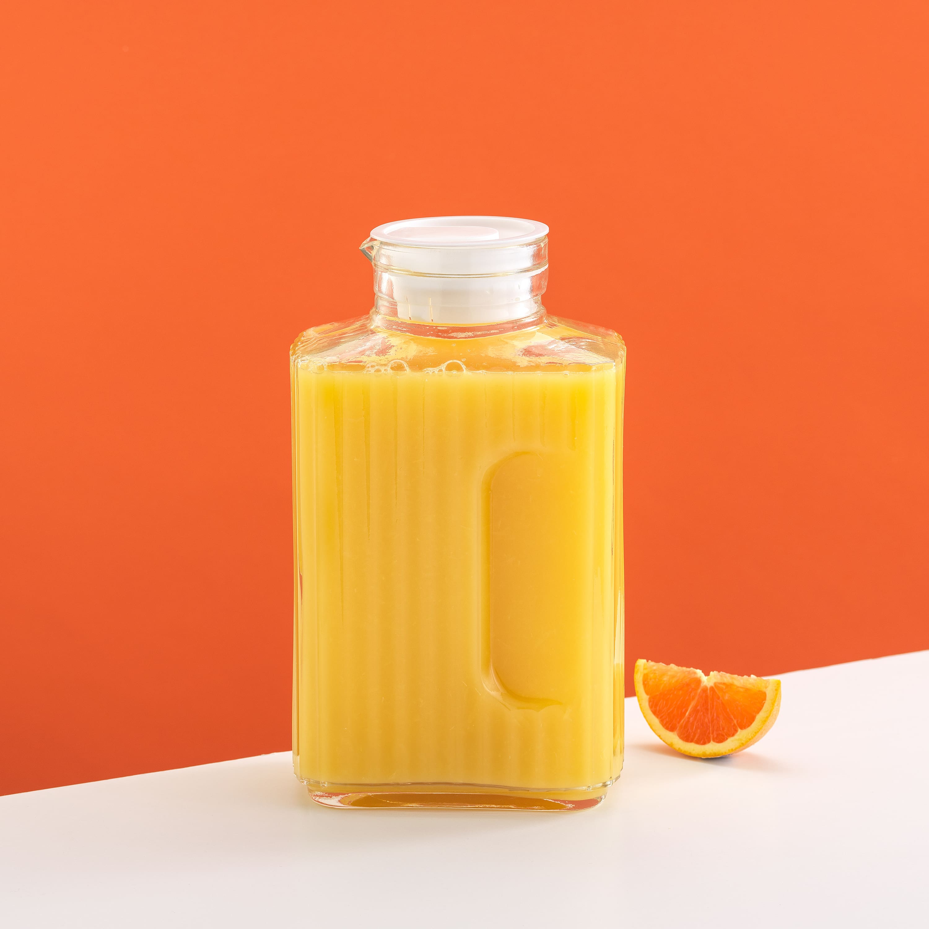 JoyJolt® 68oz. Beverage Serveware Glass Pitcher