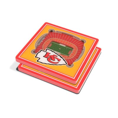 NFL Carolina Panthers 3D StadiumView Coasters