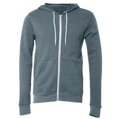 BELLA+CANVAS® Fleece Full-Zip Adult Unisex Hoodie | Michaels