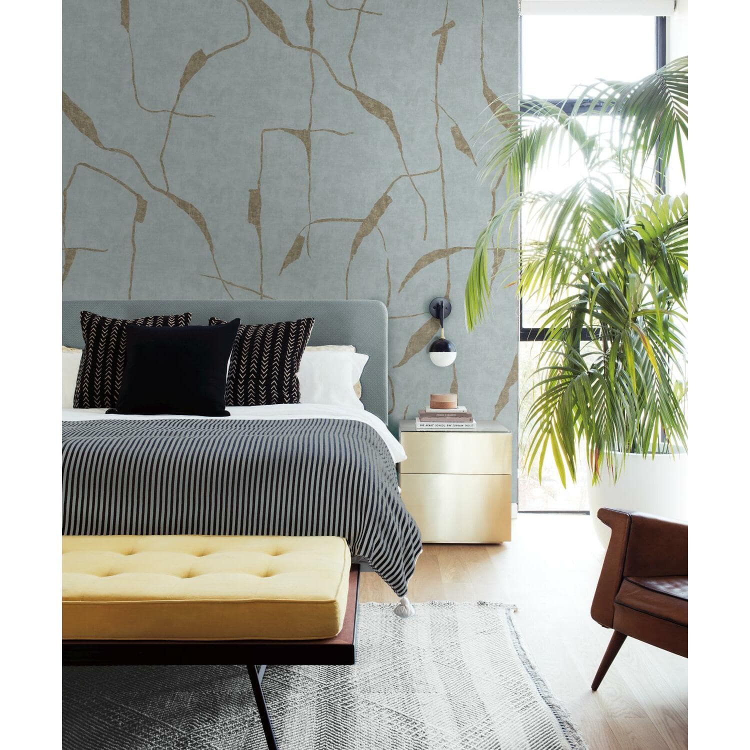 Roommates Ivory Coast Mural Peel &#x26; Stick Wallpaper