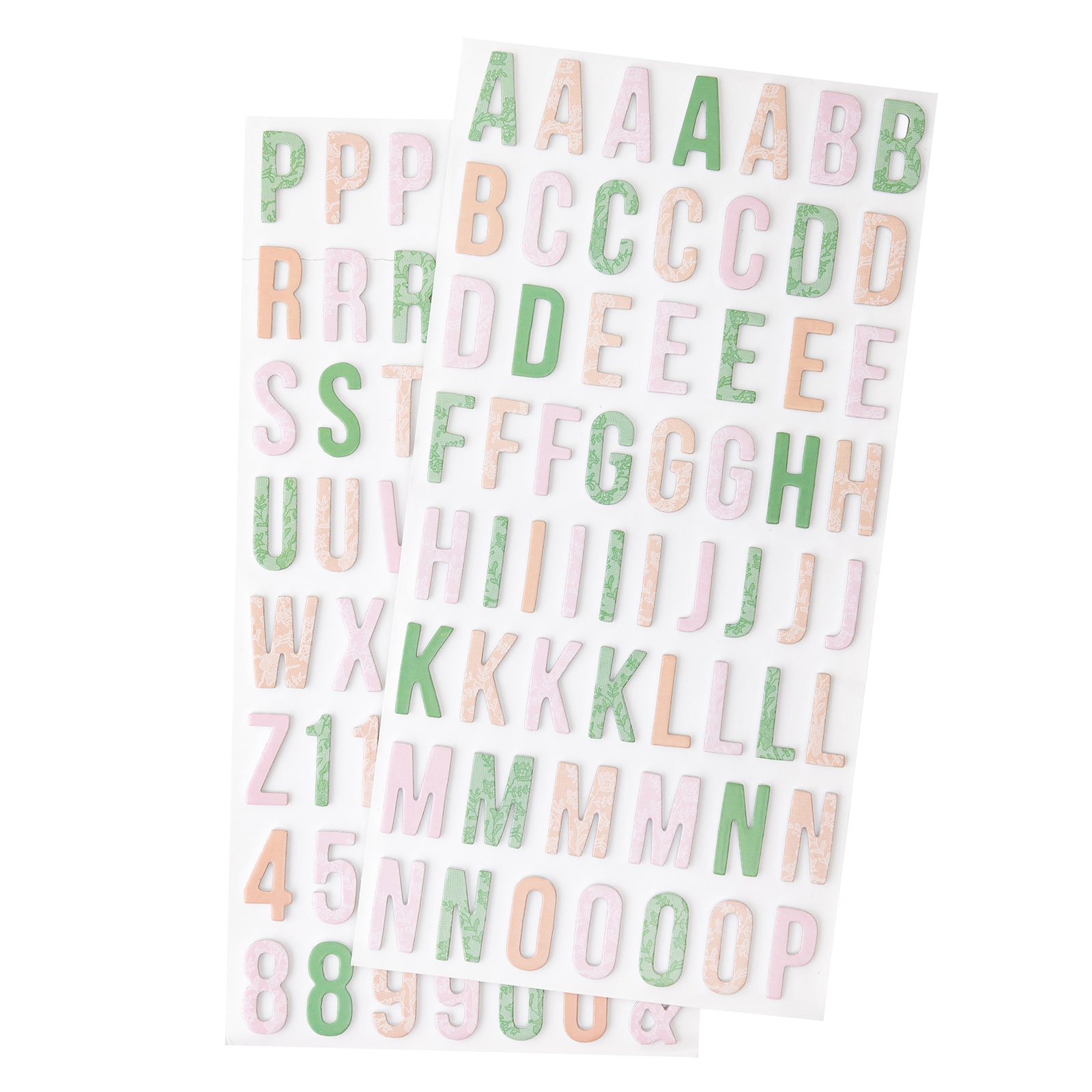 American Crafts&#x2122; Thickers&#x2122; Amour Alphabet Foam Stickers