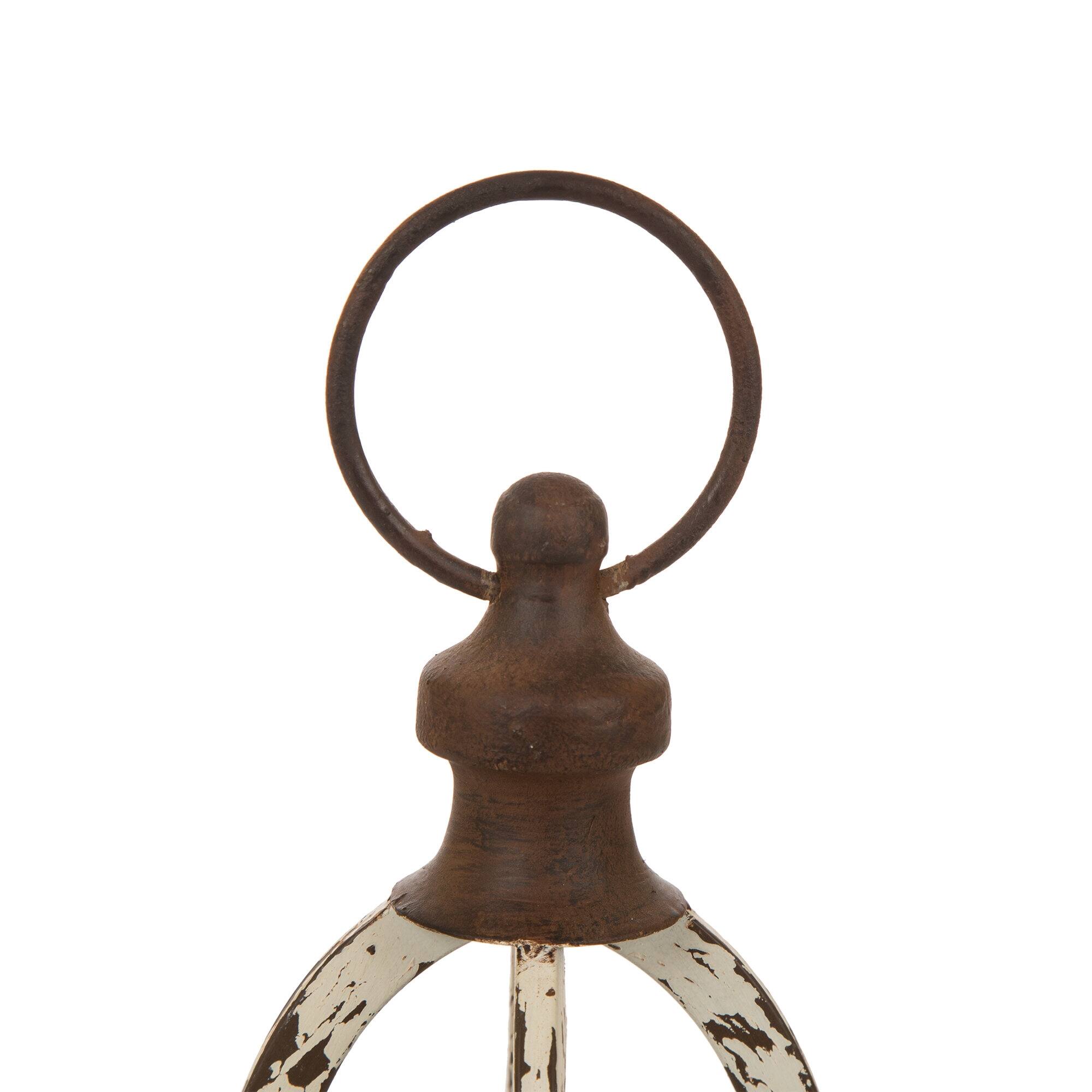 Glitzhome® Small Farmhouse Metal Lantern