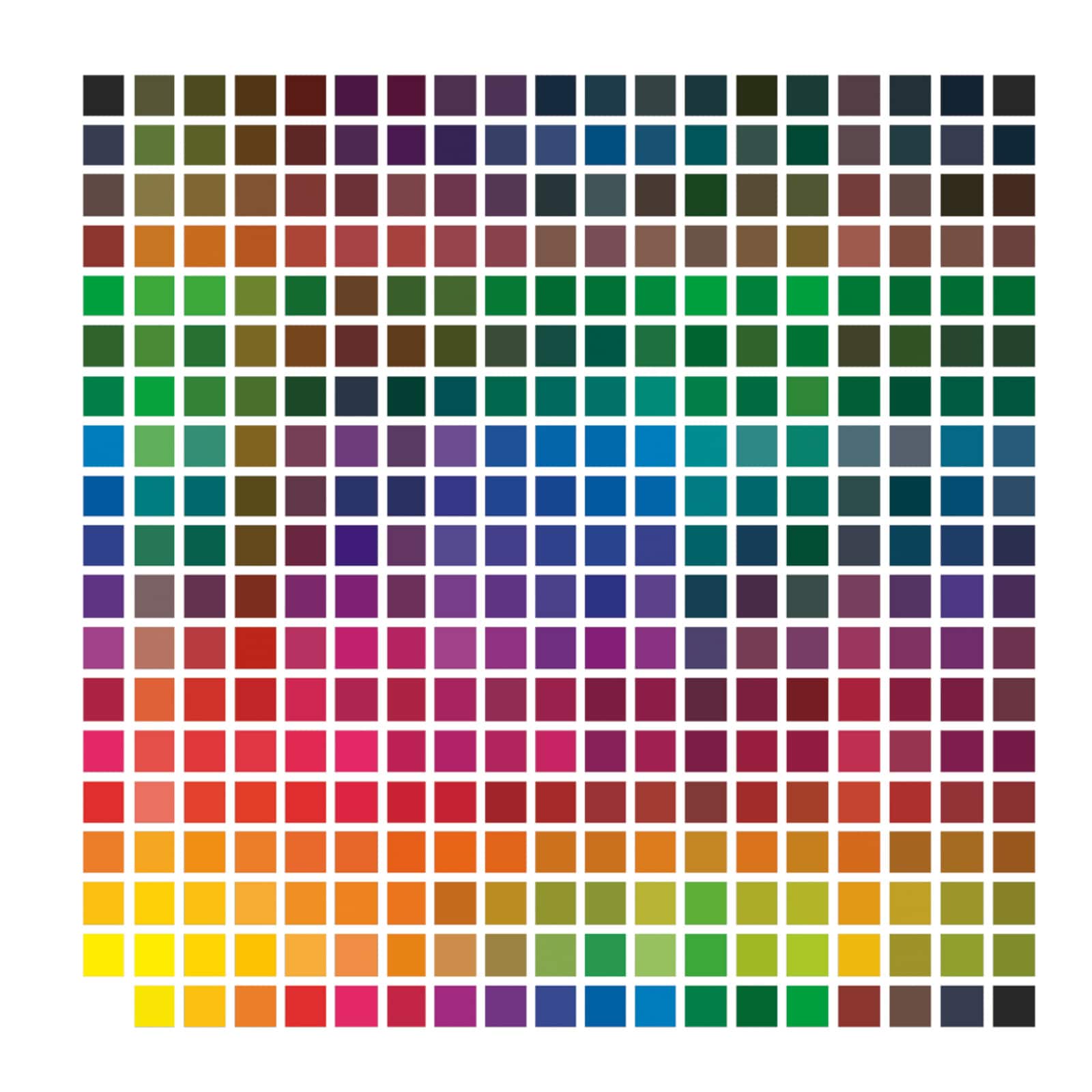 6 Pack: Magic Palette&#xAE; Personal Color Mixing Guide