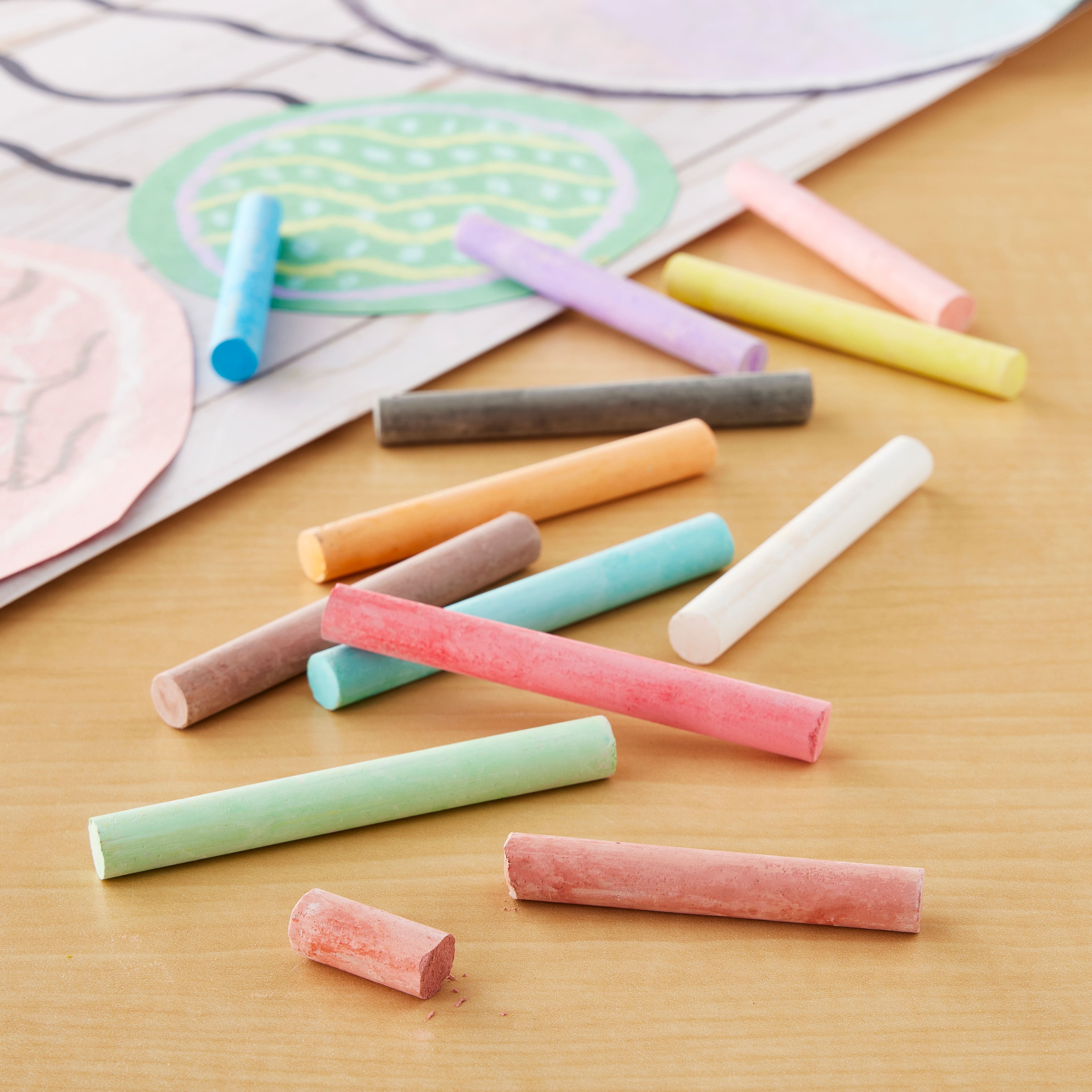 Multicolor Skinny Chalk by Creatology&#x2122;, 144ct.