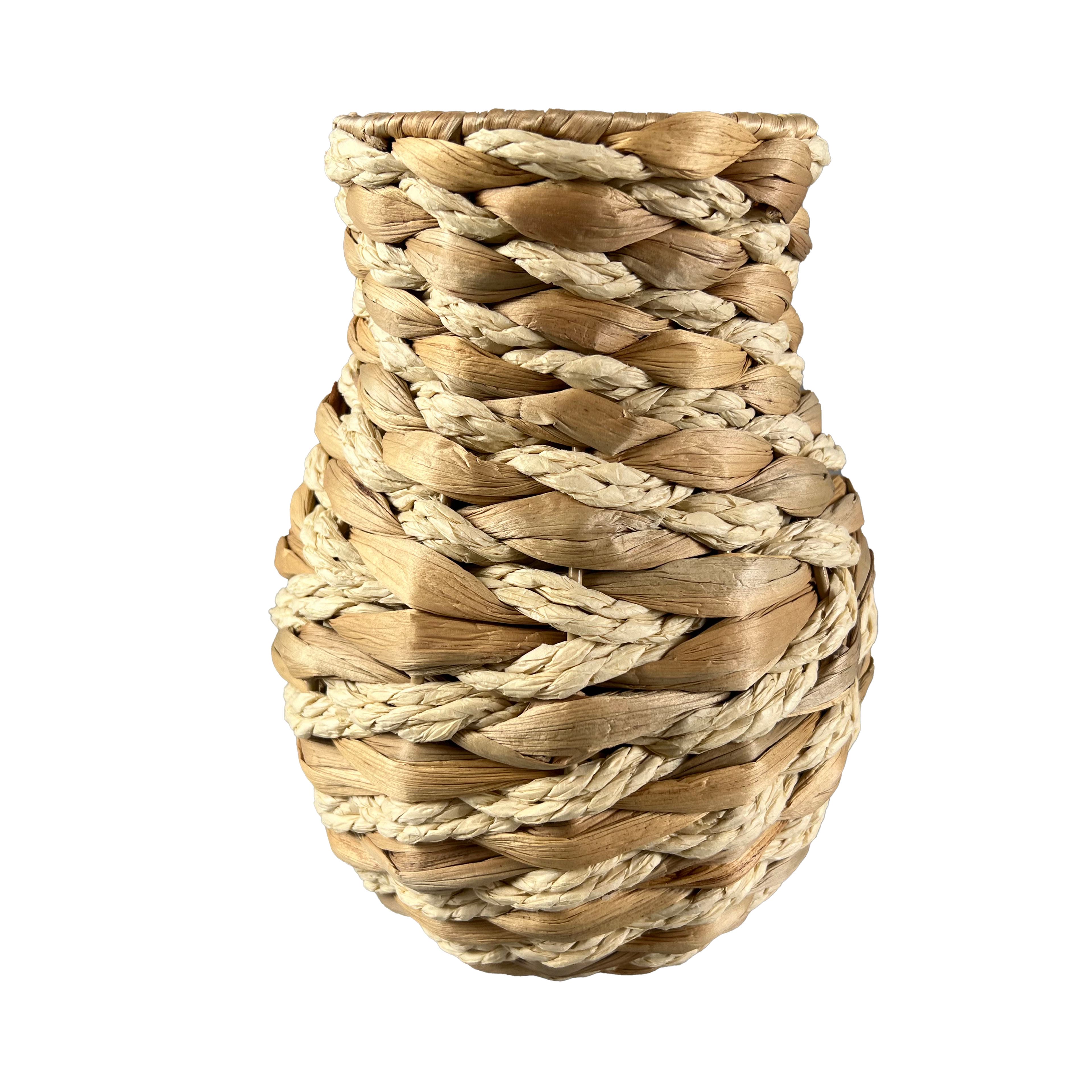 8.25&#x22; Woven Hyacinth Vase by Ashland&#xAE;