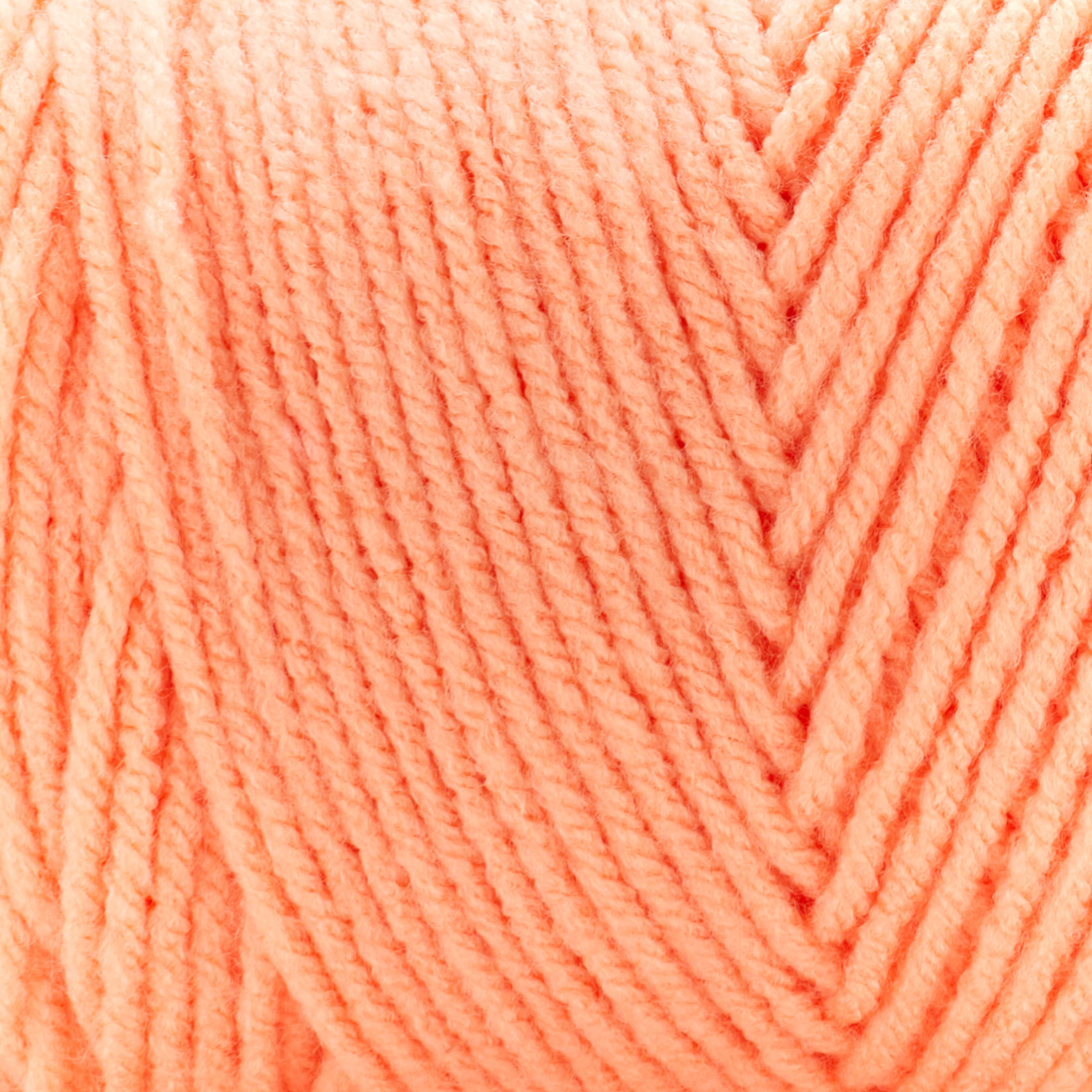Craft Smart Value Solid Yarn - Orange - 7 oz