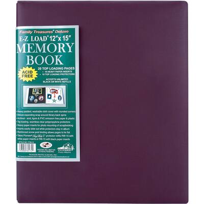 Pioneer Family Treasures - Album rilegato in Tessuto, 30 x 38 cm, Colore: Blu Notte