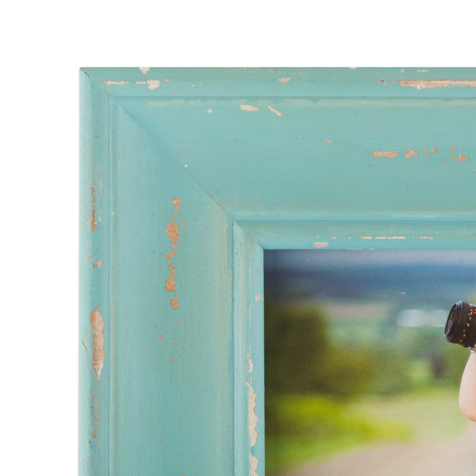 DII&#xAE; Blue Distressed Farmhouse Frame