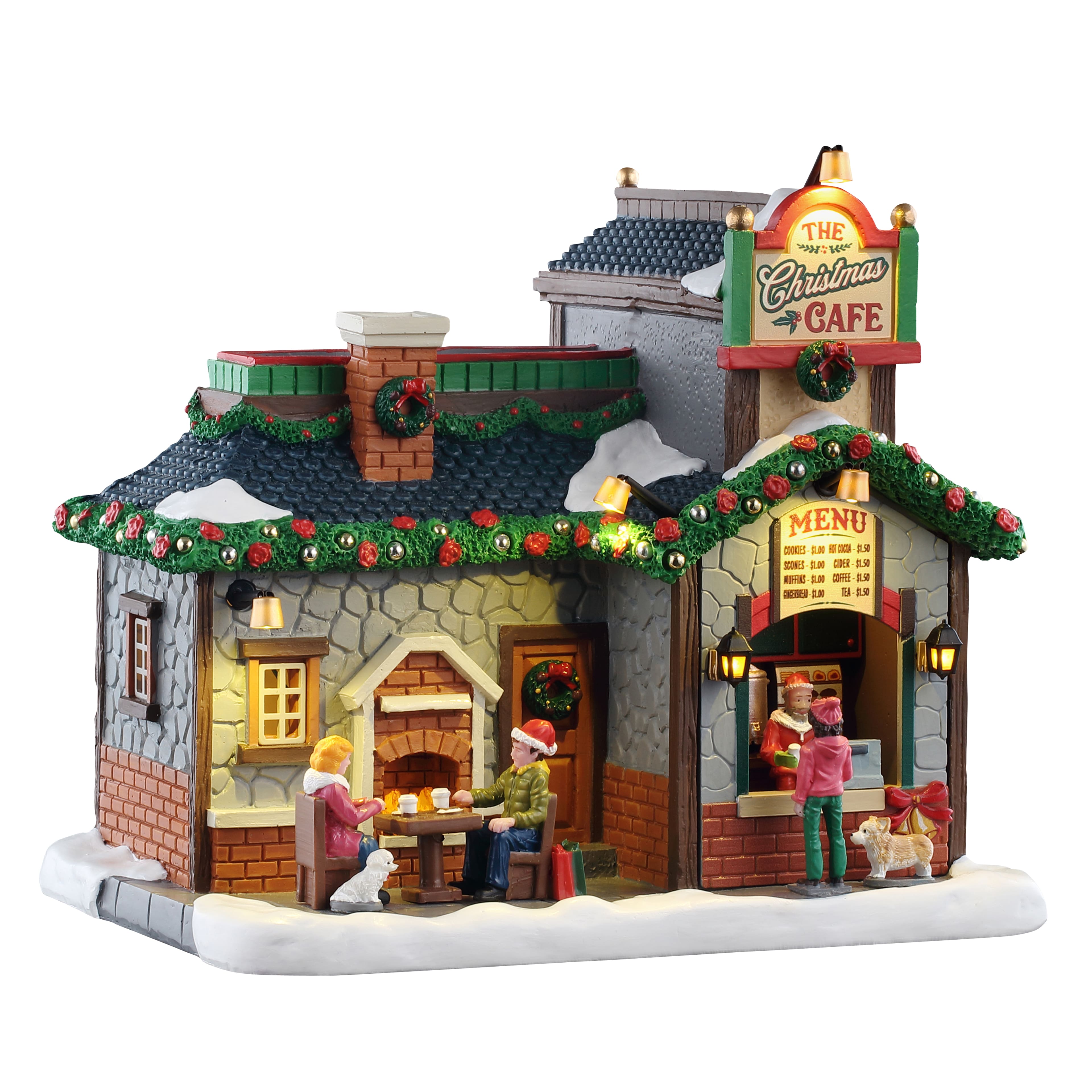 Lemax&#xAE; Caddington Village The Christmas Caf&#xE9;