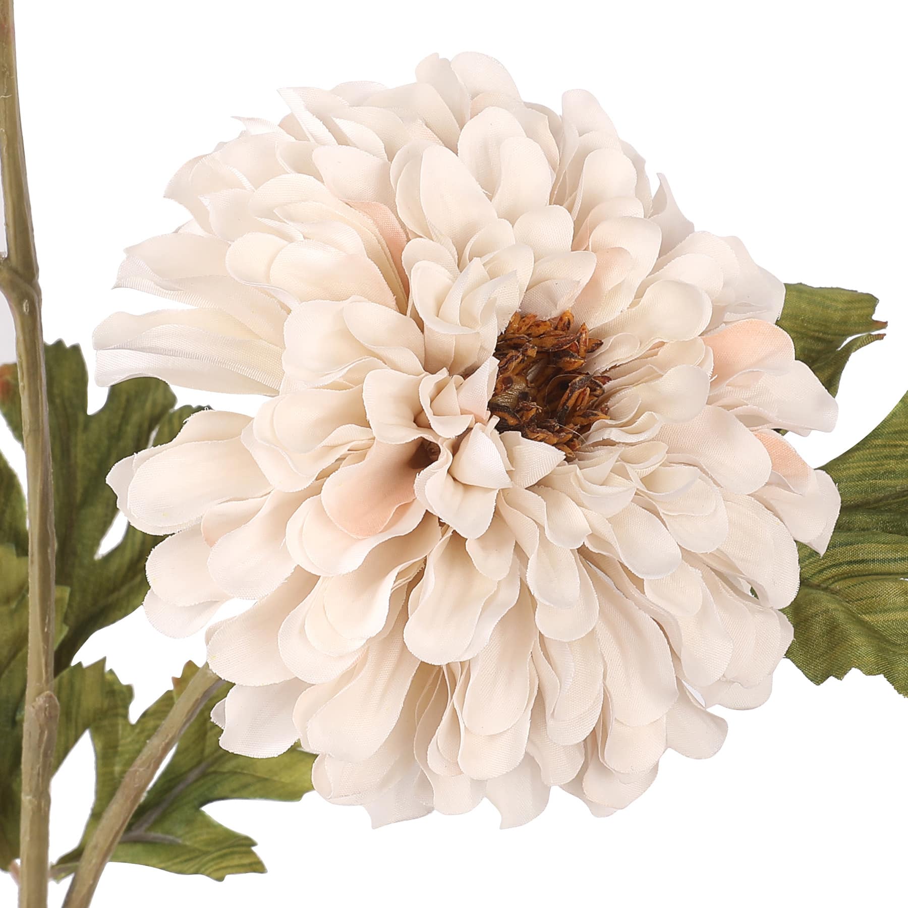 26" Cream Ball Dahlia Stem by Ashland®