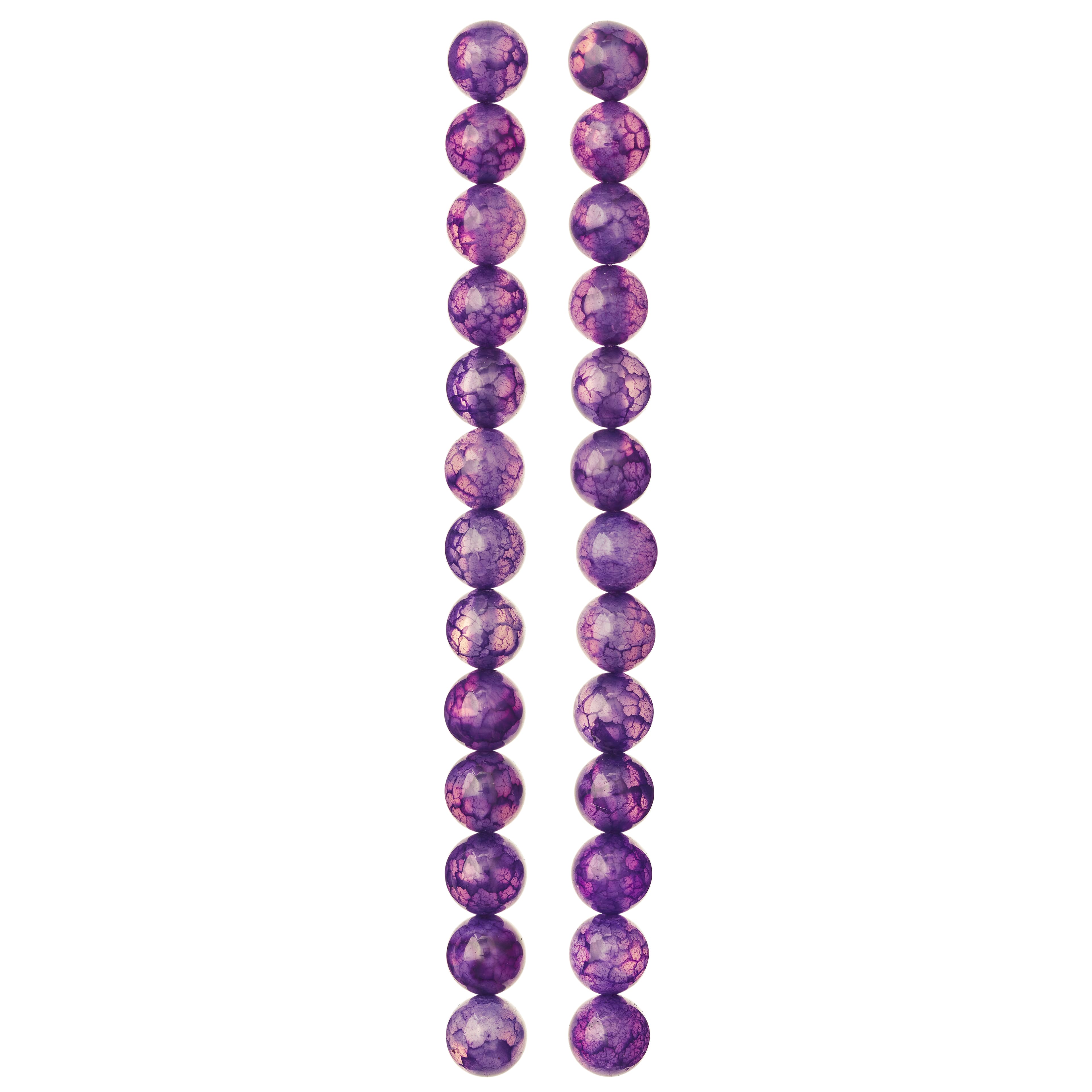 Amethyst Agate Round Beads, 8mm by Bead Landing&#x2122;