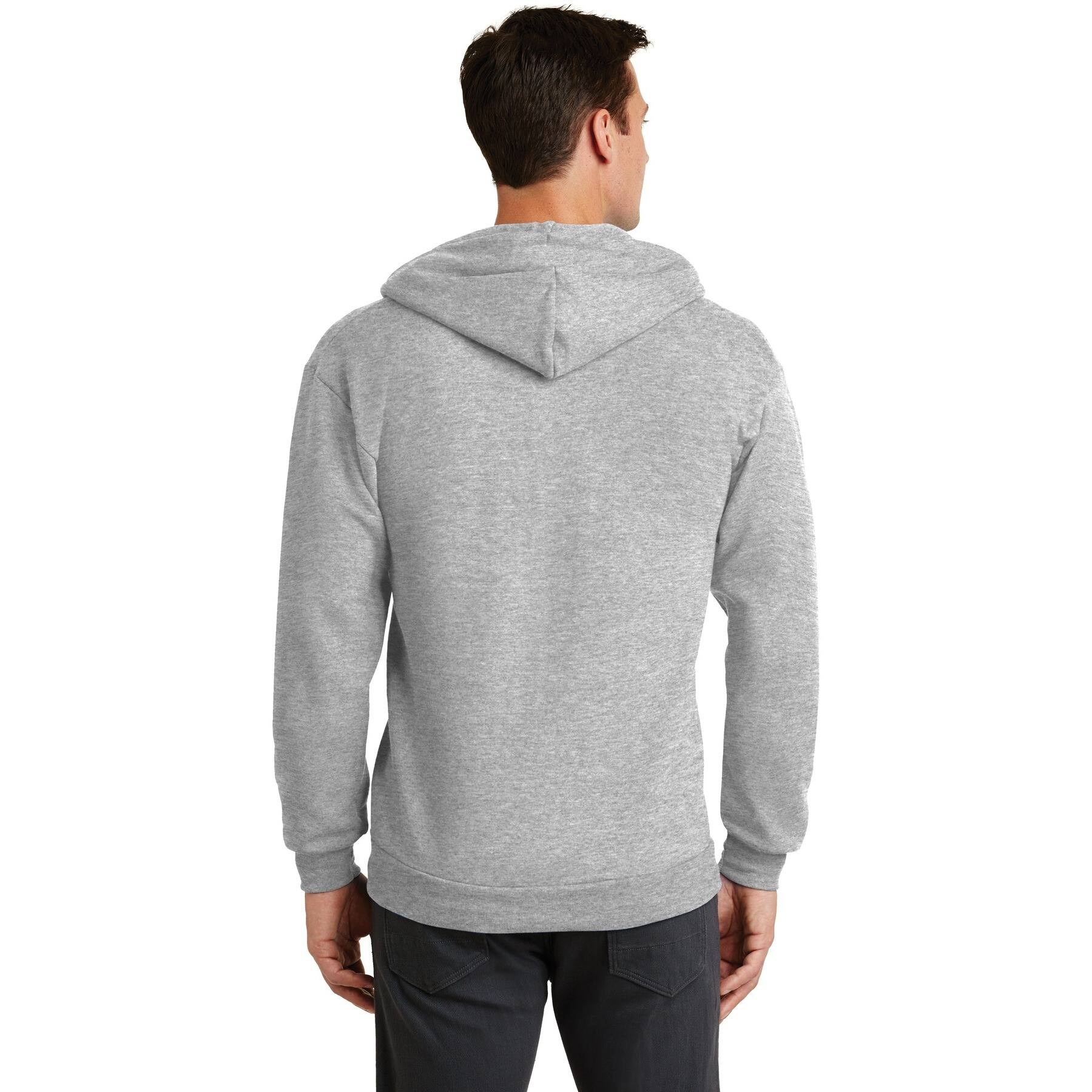 Port & Company® Neutrals Core Fleece Full-Zip Hooded Sweatshirt
