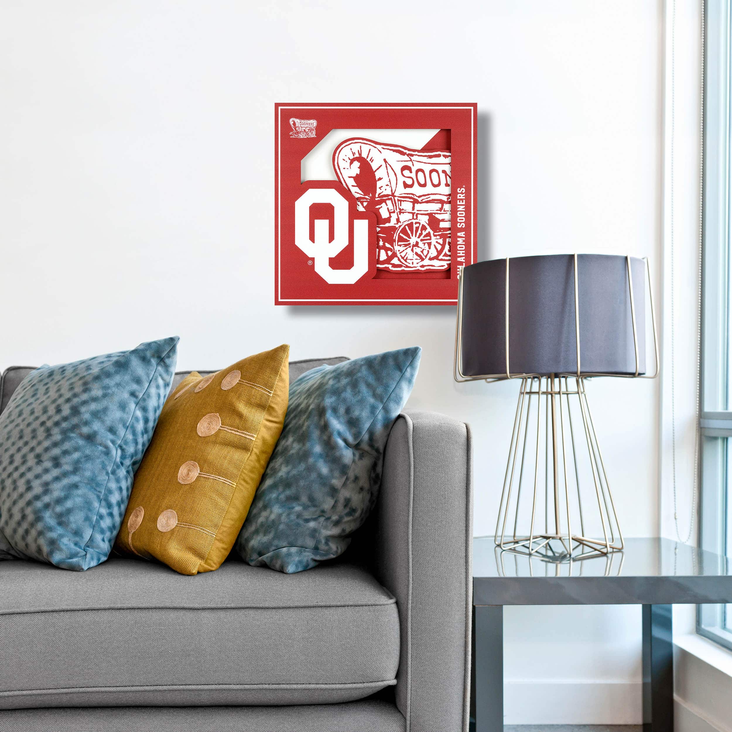 College 3D Logo Series Wall Art