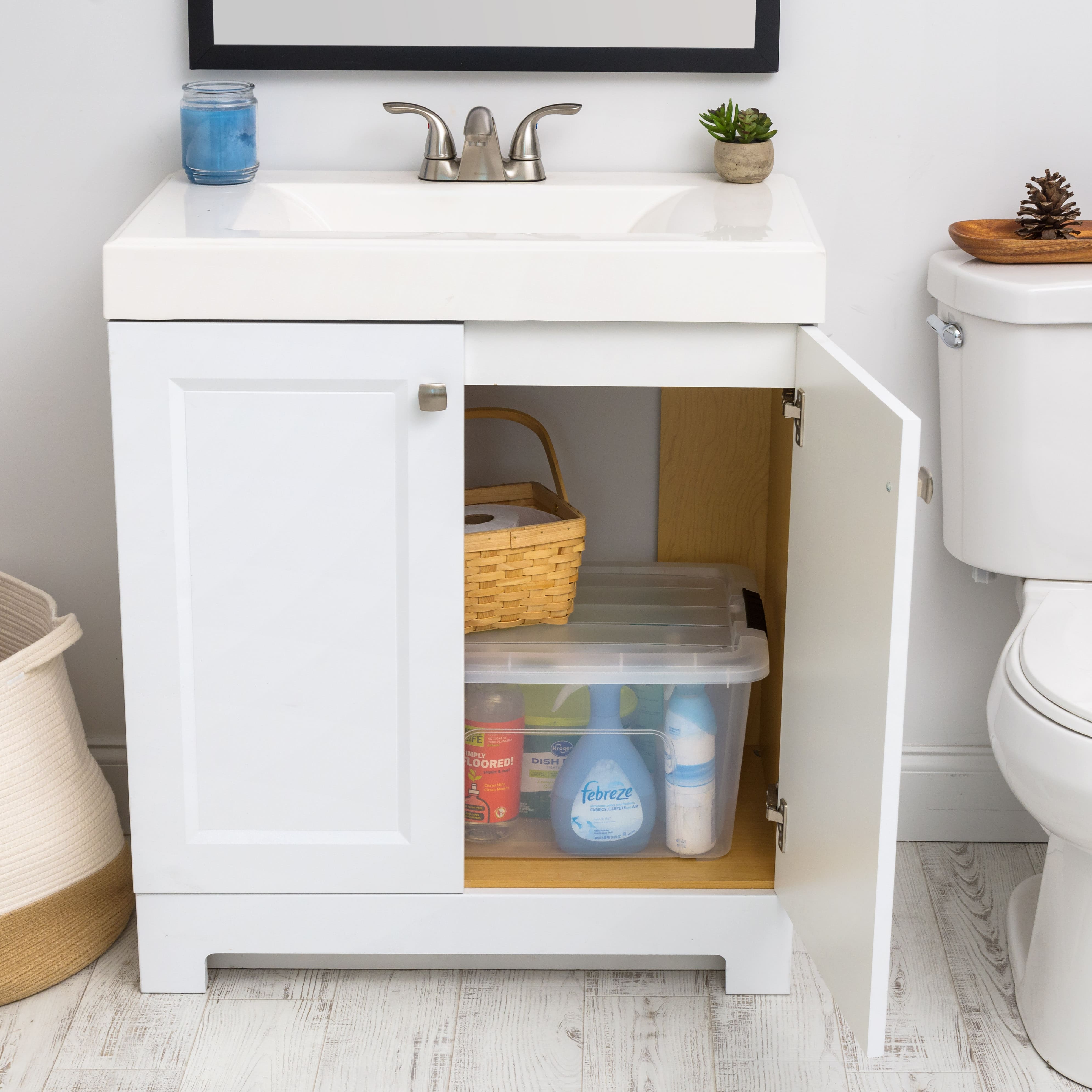 IRIS® 32qt. Buckled Clear Boxes with Clear Buckle Lids, 4ct.