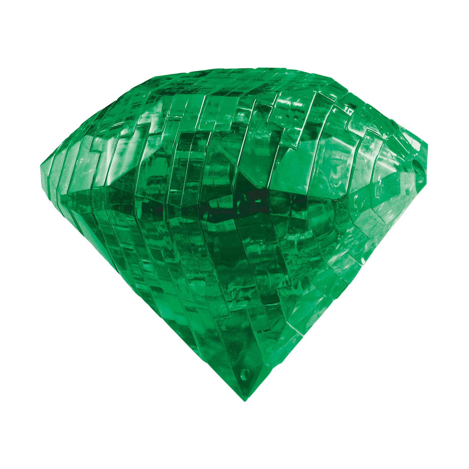 Original 3D Crystal Puzzle&#x2122; Emerald 43 Piece Puzzle