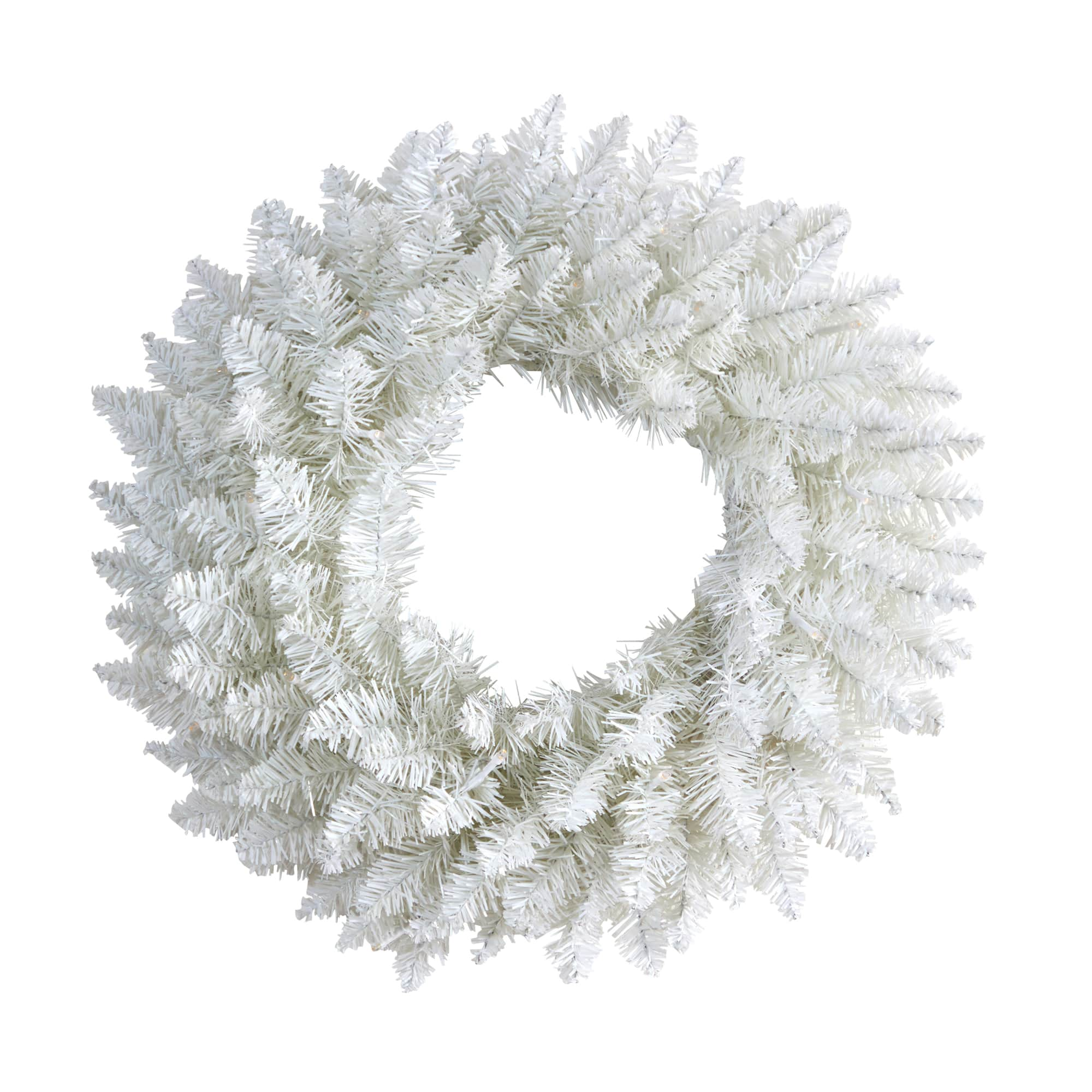 18&#x22; Pre-Lit Colorado Spruce Christmas Wreath