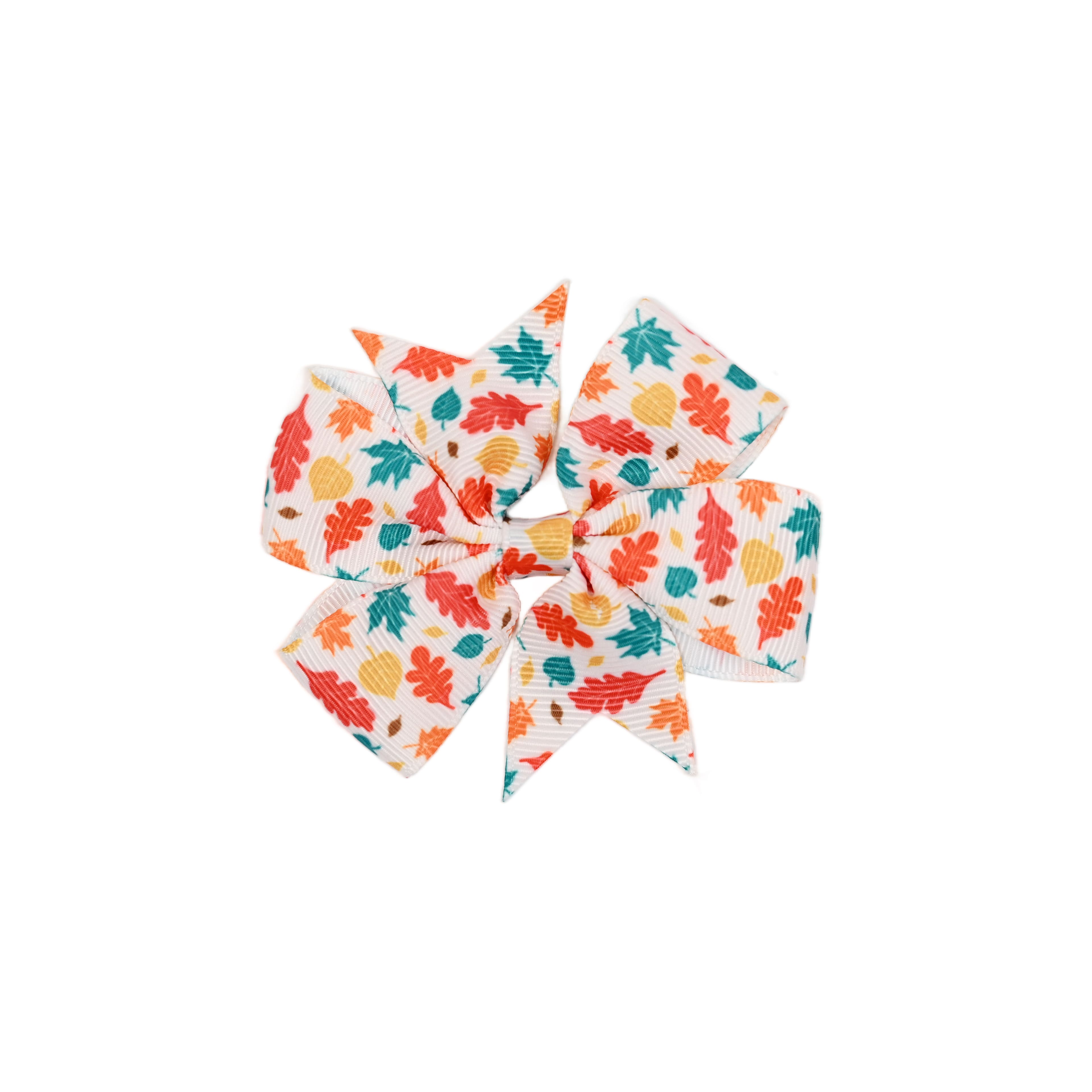 Thanksgiving Leaves Hair Bow Clip by Creatology&#x2122;